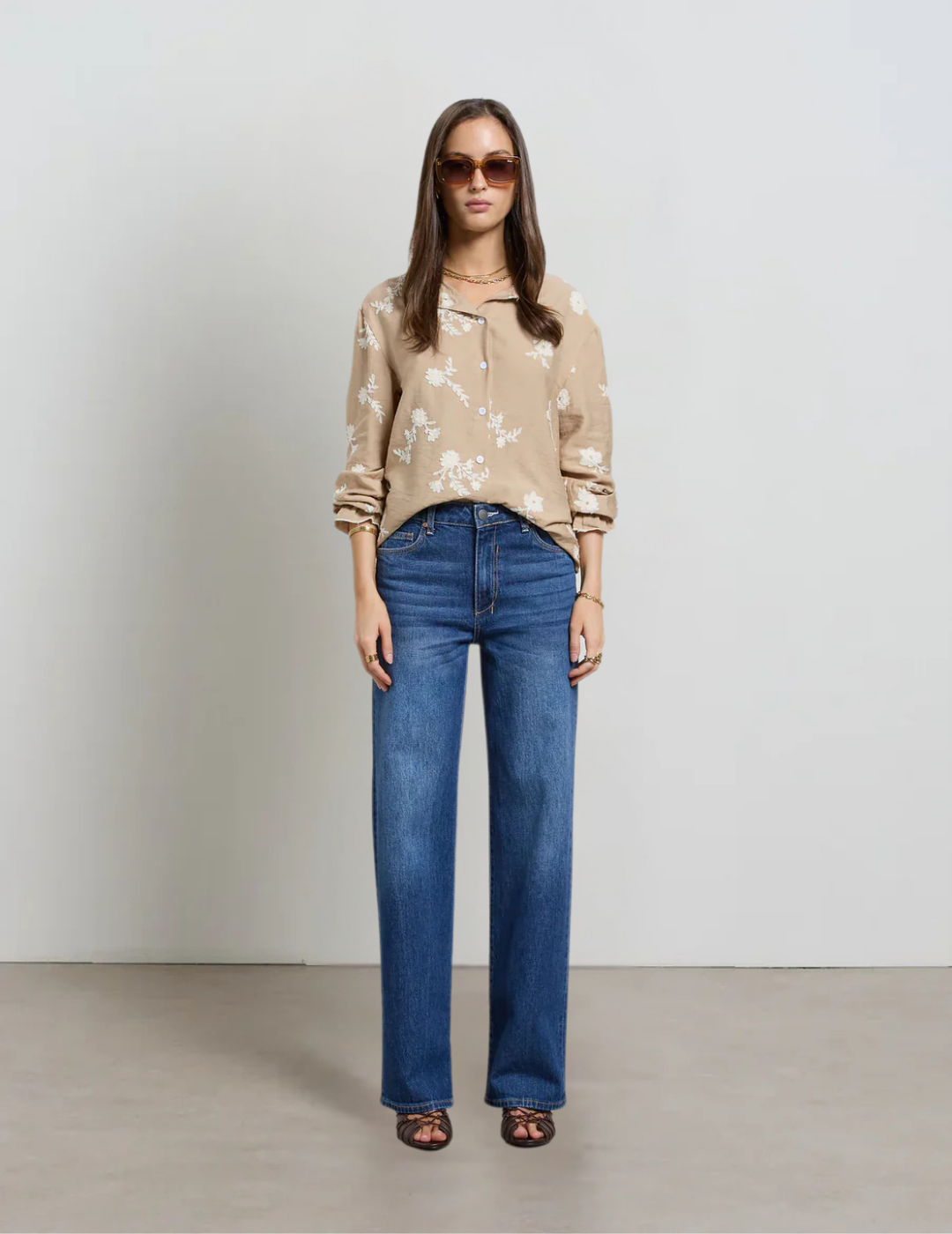 LINA MID RISE STRAIGHT LEG JEAN | Pacific - Darling & Domain
