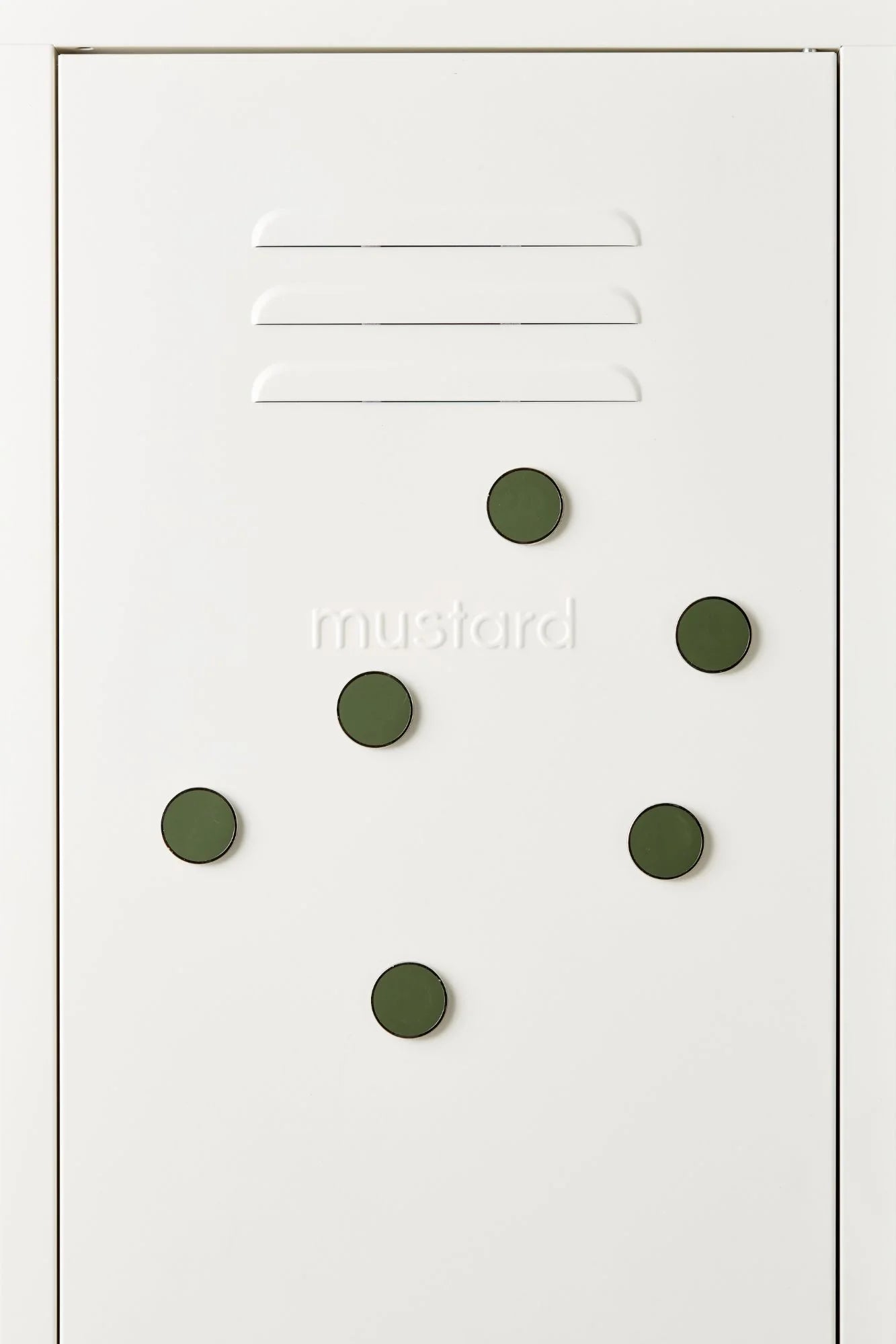 The BUTTONS in Olive by MUSTARD MADE