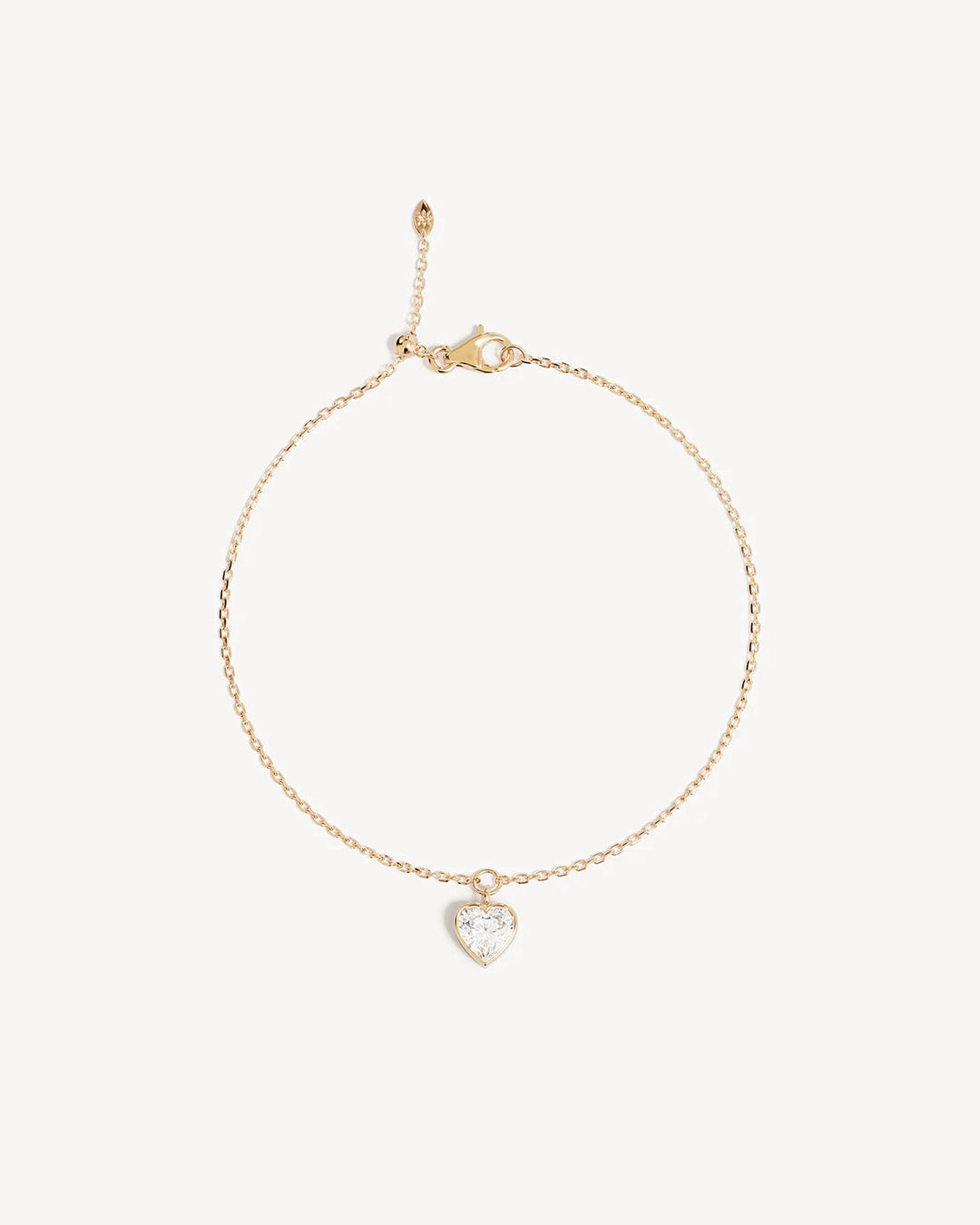 By Charlotte LOVE YOU MORE BRACELET in 18k Gold Vermeil