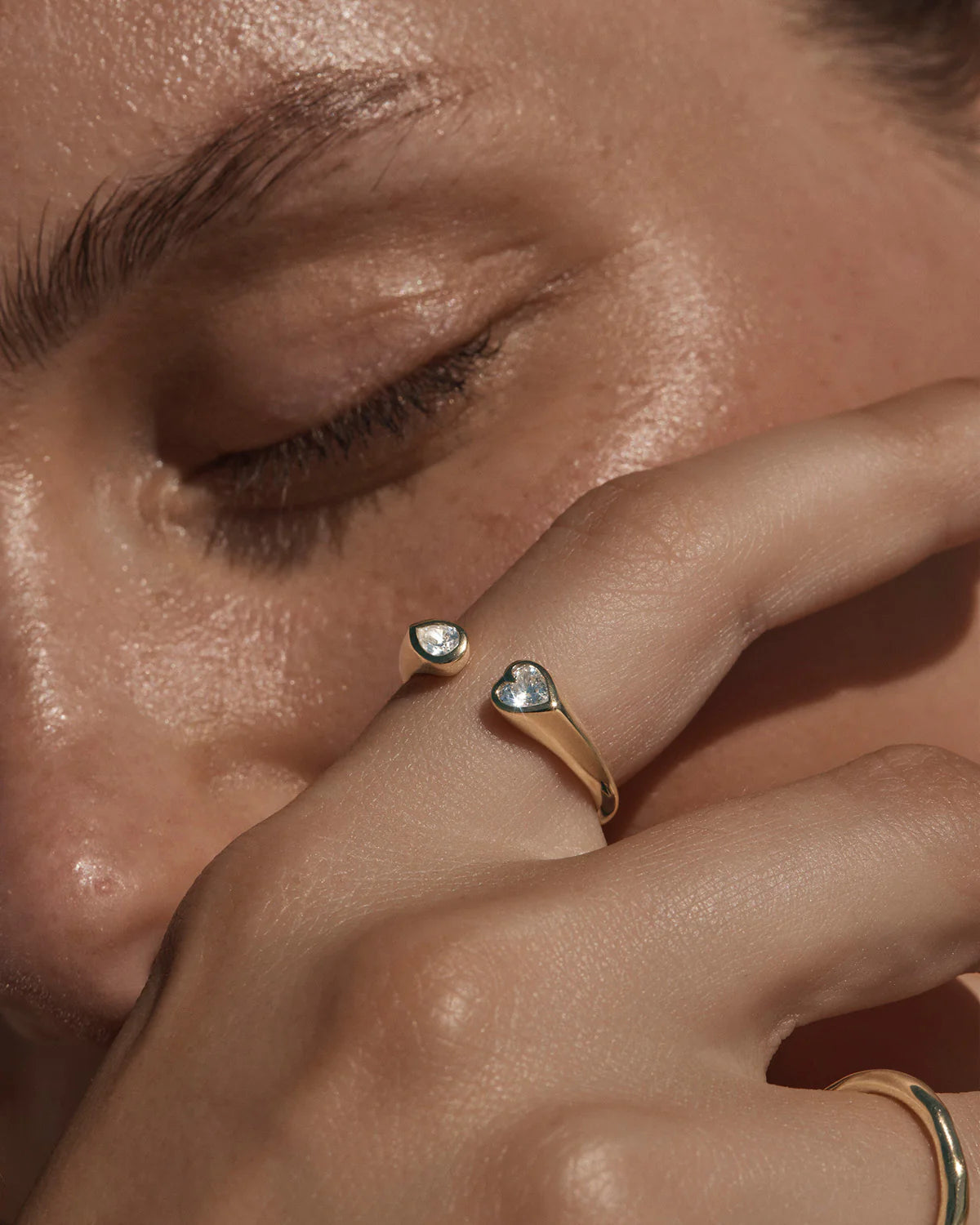 By Charlotte With Every Breath Ring 18K Gold Vermeil