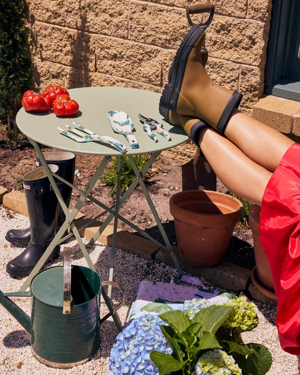 GARDEN TOOLS + GLOVES SET in Hydrangea Blue from the amazing range of Kip & Co products
