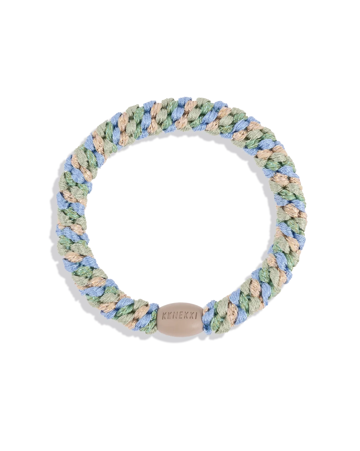 KKNEKKKI ORIGINAL HAIR TIES Mix Pistachio Sky Blue Glitter