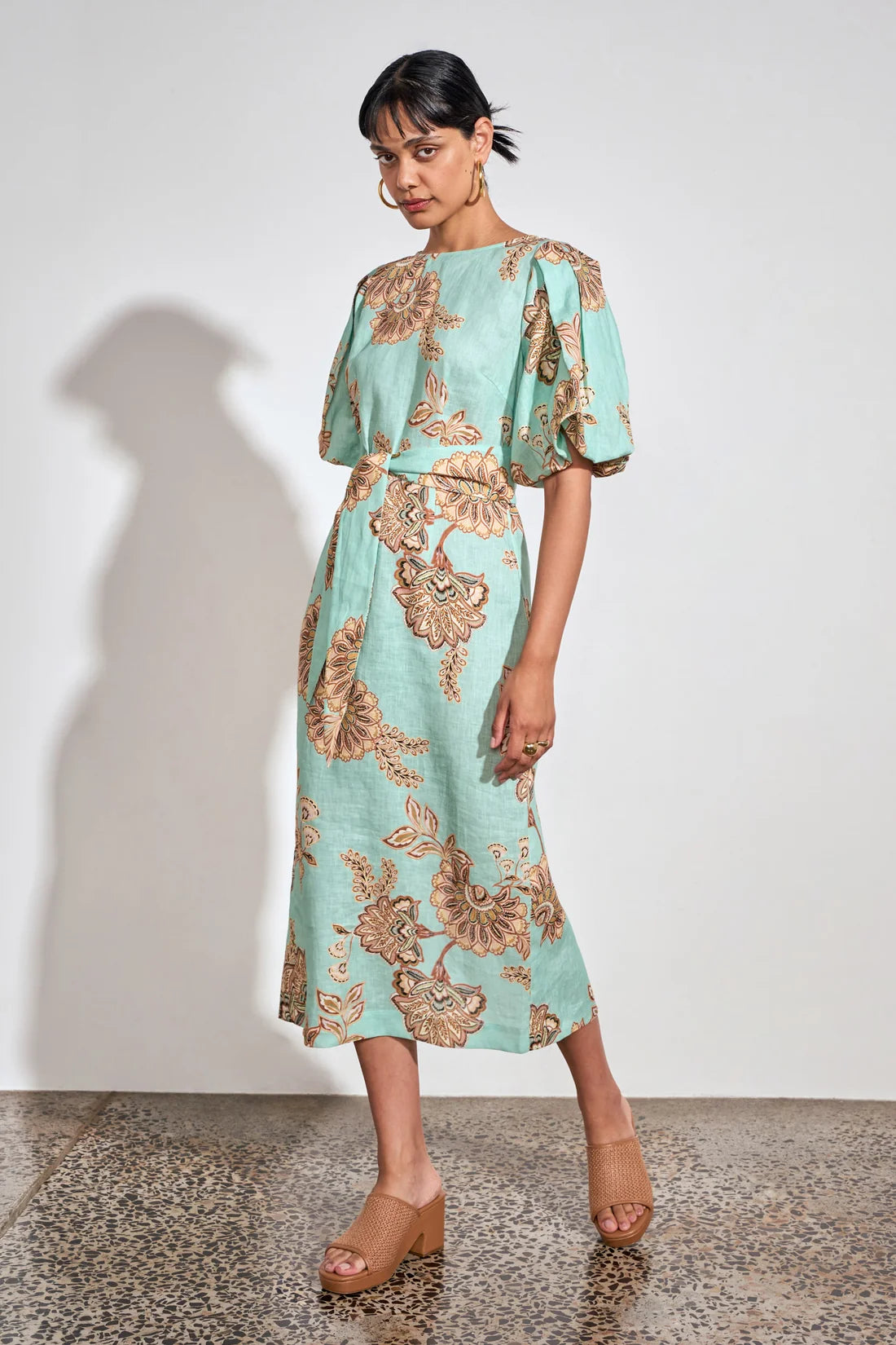 COAST DRESS in Mint Kgari from Zoe Kratzmann