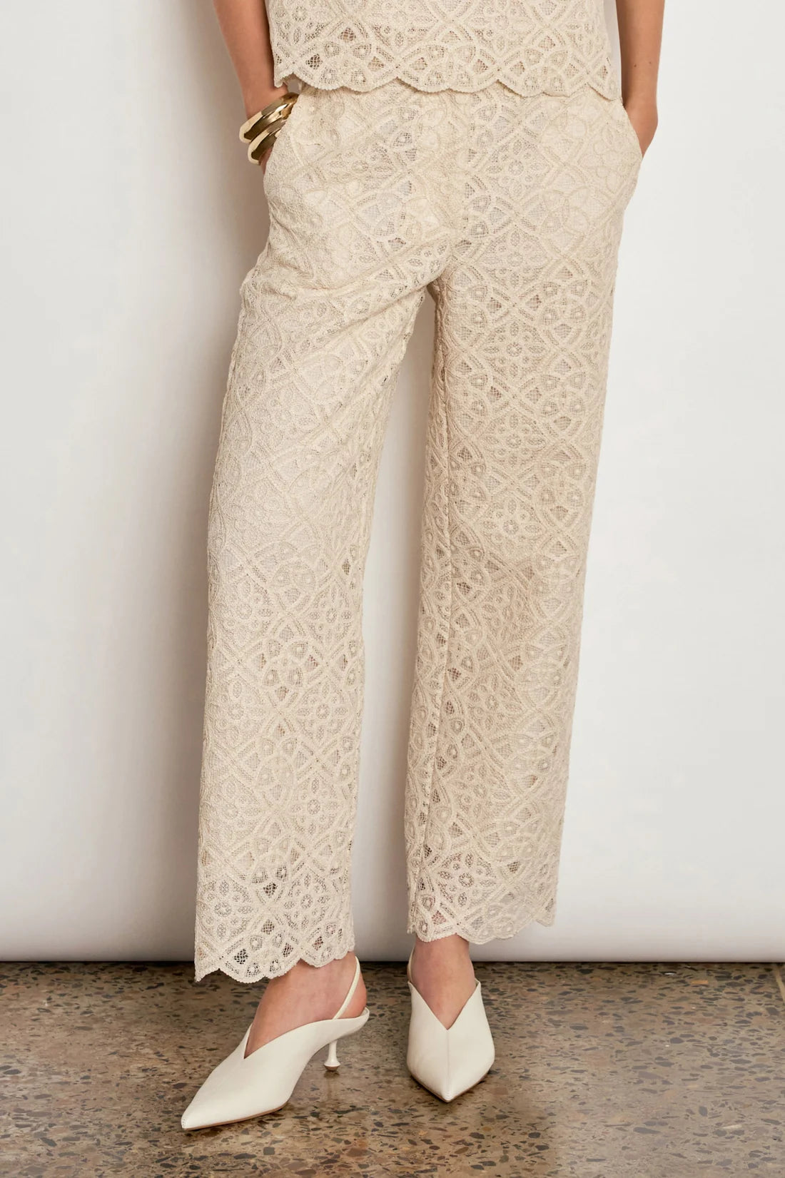 DIRECT PANT in Ecru from Zoe Kratzmann