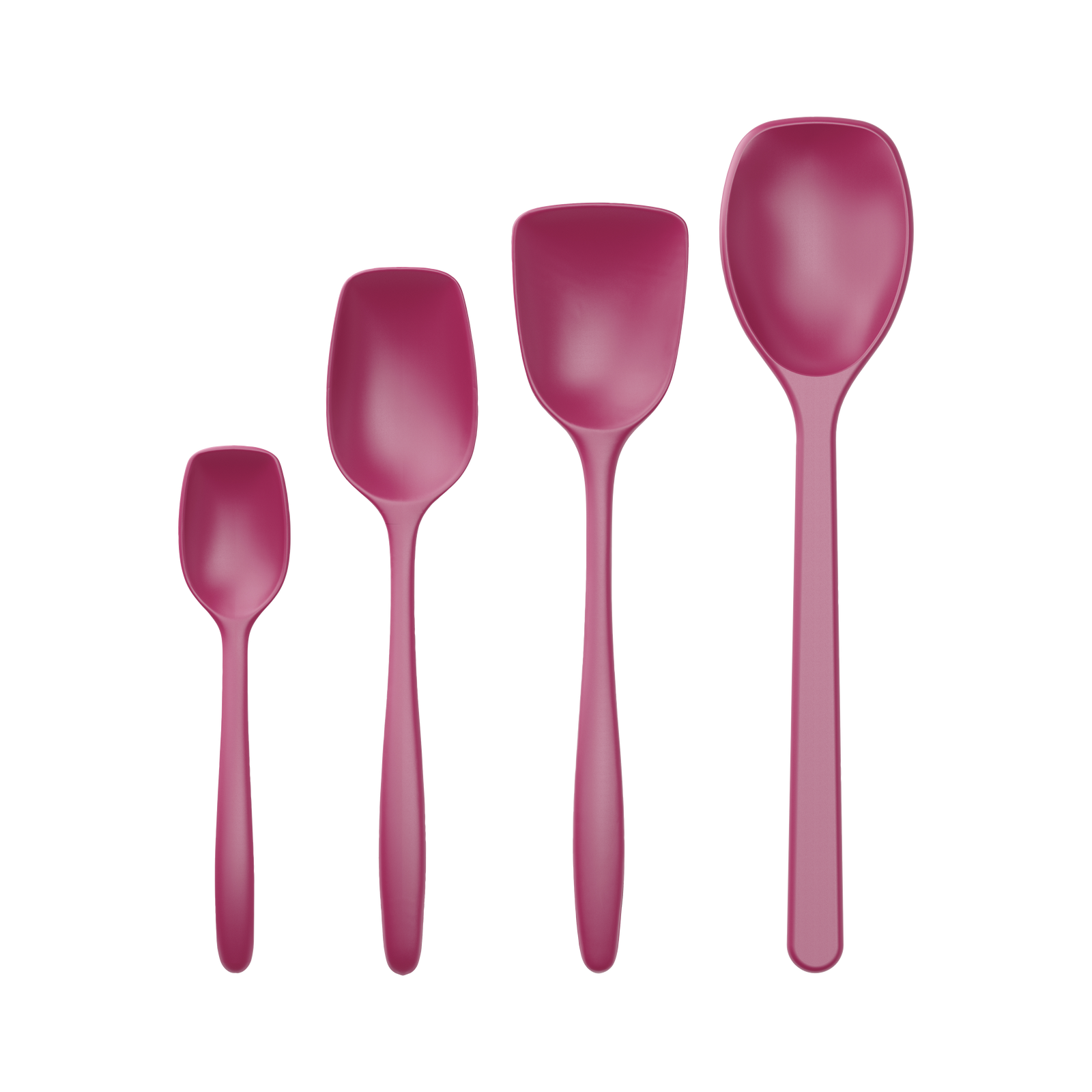 ROSTI CLASSIC COOKING SPOON SET 4 Pcs in Beetroot by Rosti
