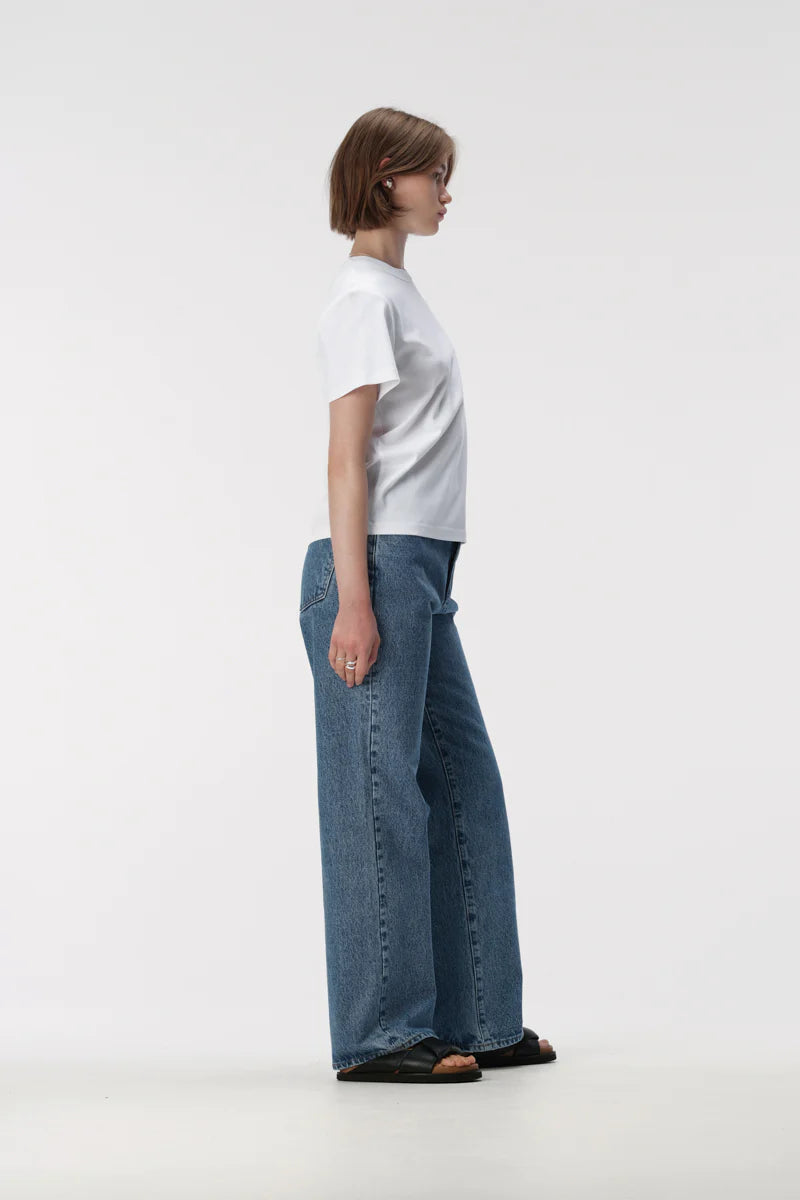 Elka Collective ZOE TEE in White