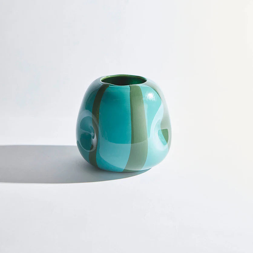 CANDY SMALL VASE | Teal - Darling & Domain