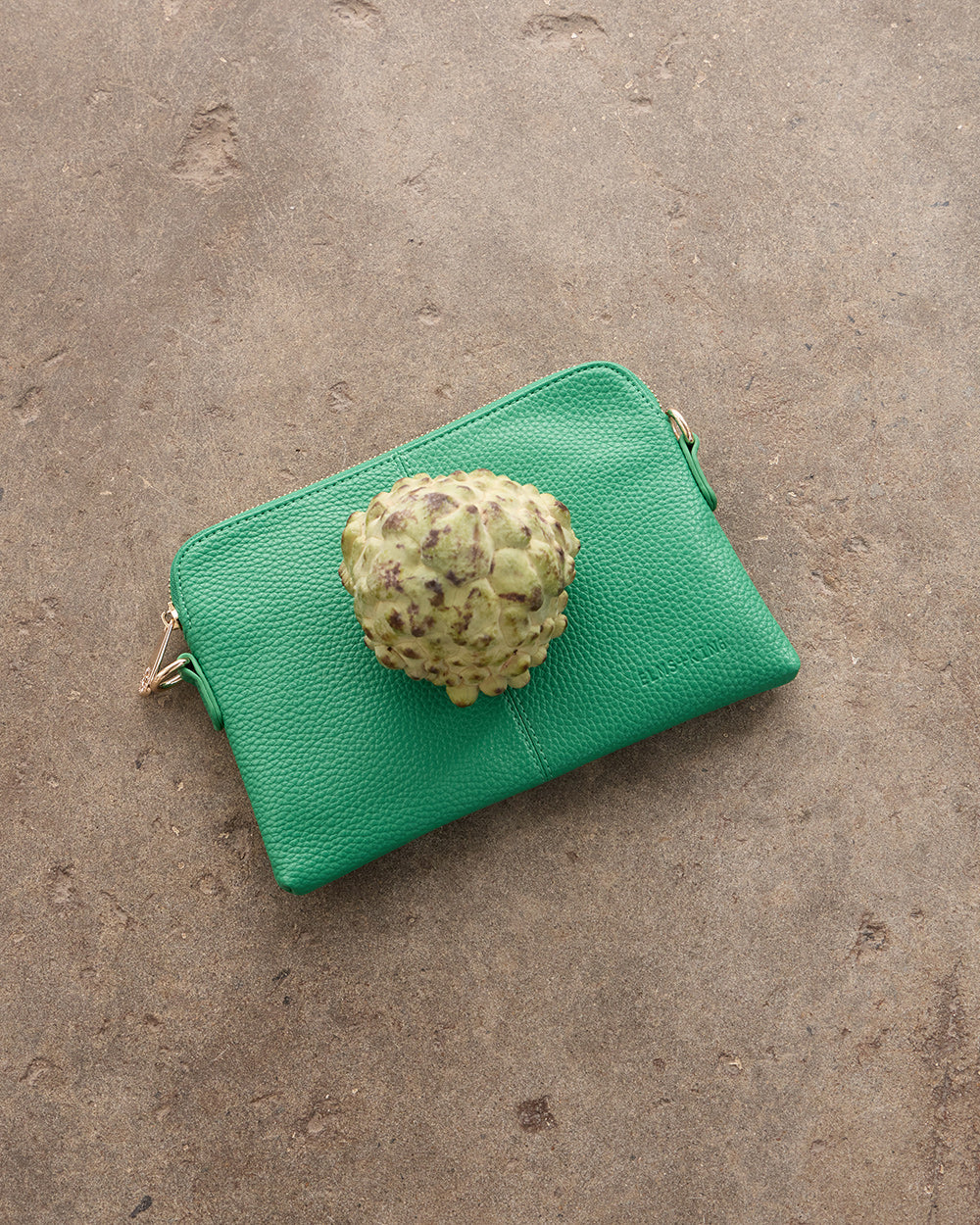 BOWERY WALLET in Green by Elms and King