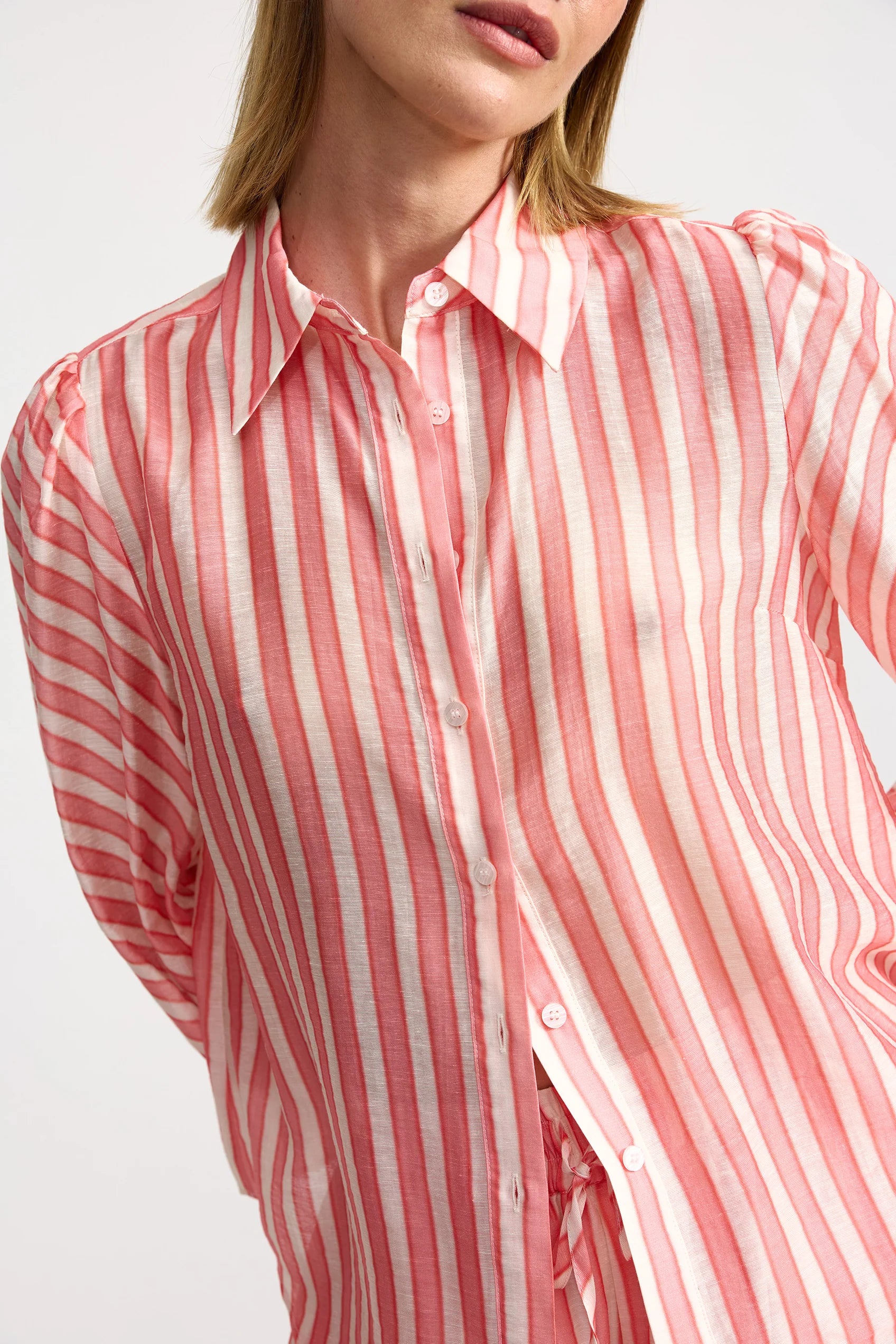 Celina Blouse in Parfait Sipe by Aston Studio
