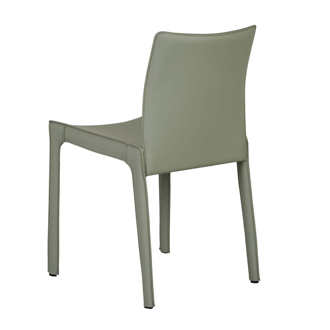 CARLO DINING CHAIR in Moss PU by GlobeWest at Darling & Domain