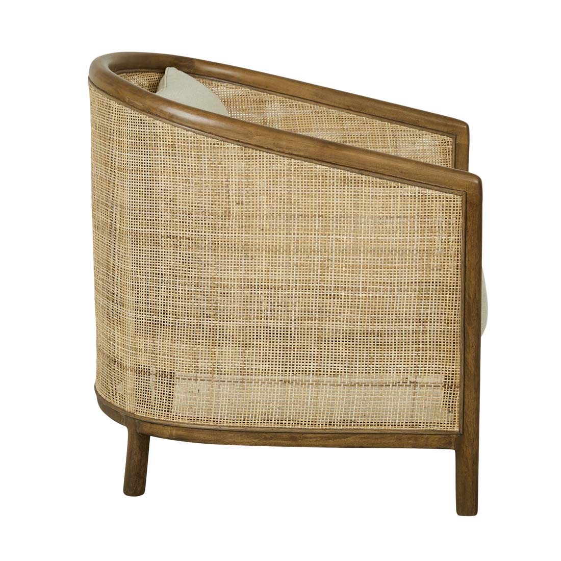COLOMBO OCCASIONAL CHAIR in Natural - Hazelnut by GlobeWest at Darling & Domain