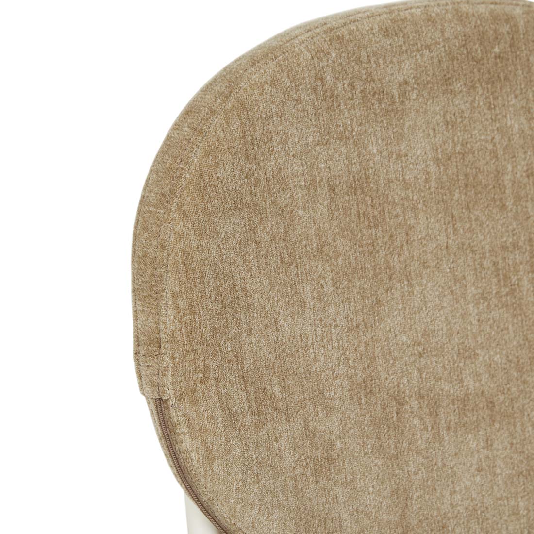 LAYLAH LOOP DINING CHAIR in Dijon-Matt Bone by GlobeWest at Darling & Domain