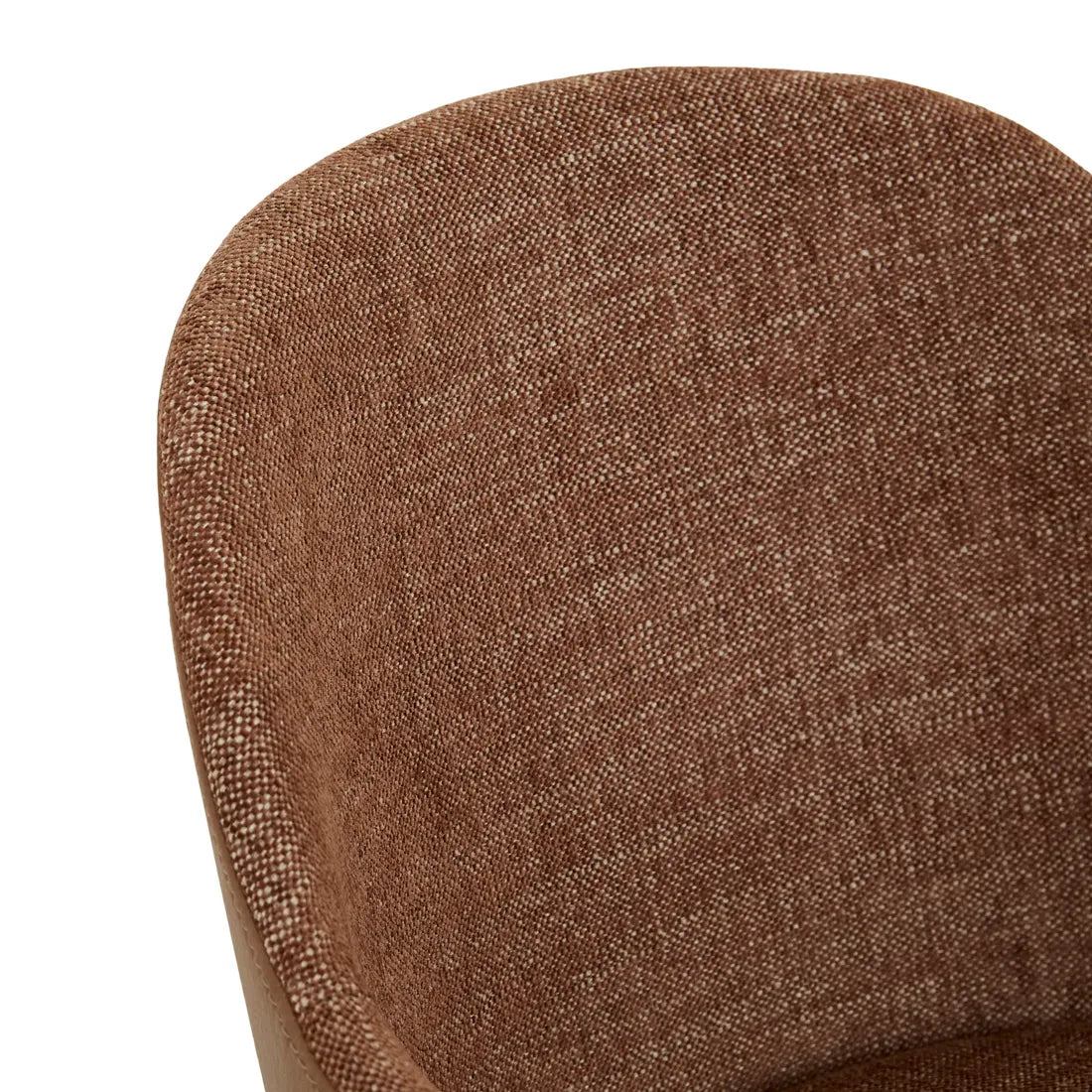 RILEY OFFICE CHAIR in Tawny-Nutmeg PU by GlobeWest at Darling & Domain