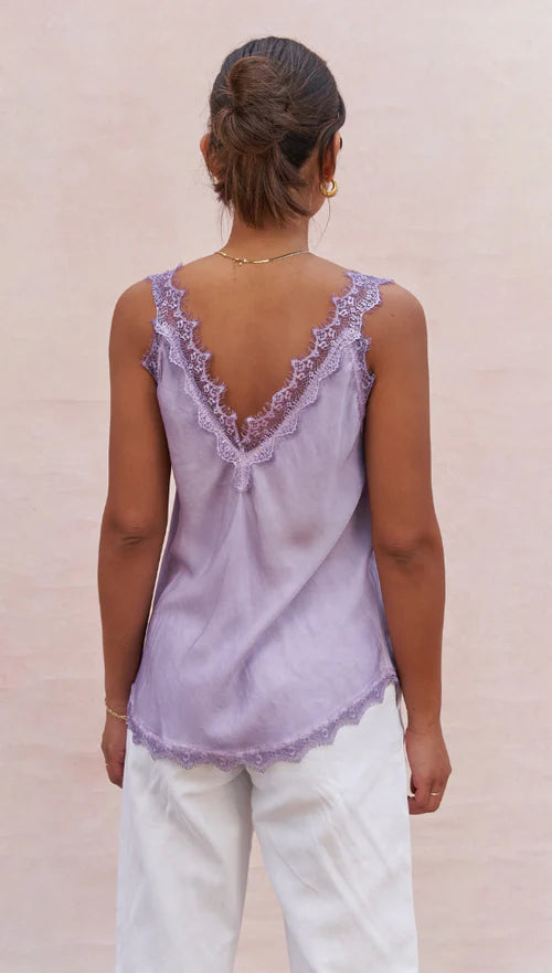 SOLANGE CAMISOLE | Soft Lavender - Darling & Domain