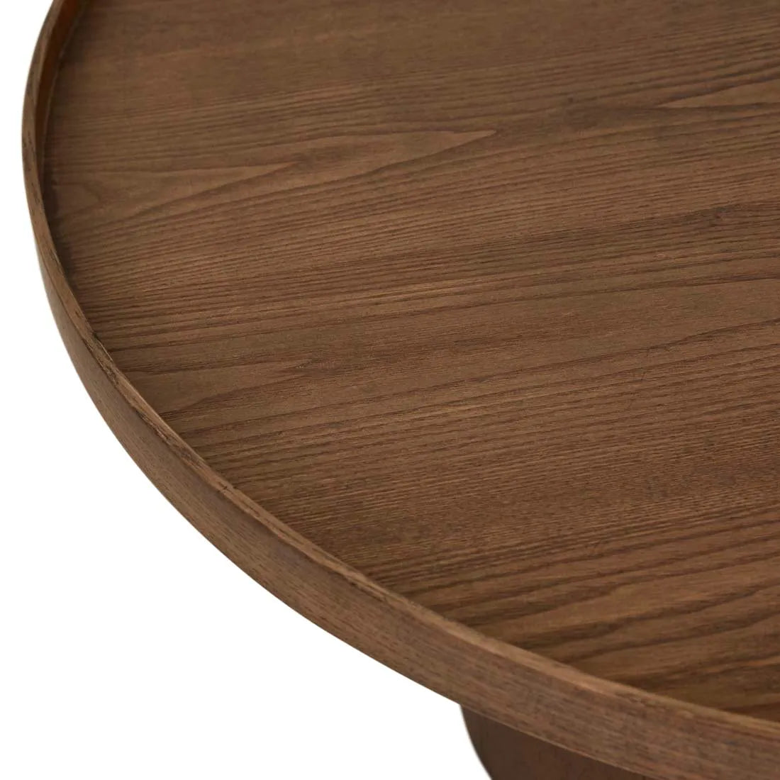 CLASSIQUE PEDESTAL COFFEE TABLE in Smoked Ash by GlobeWest at Darling & Domain