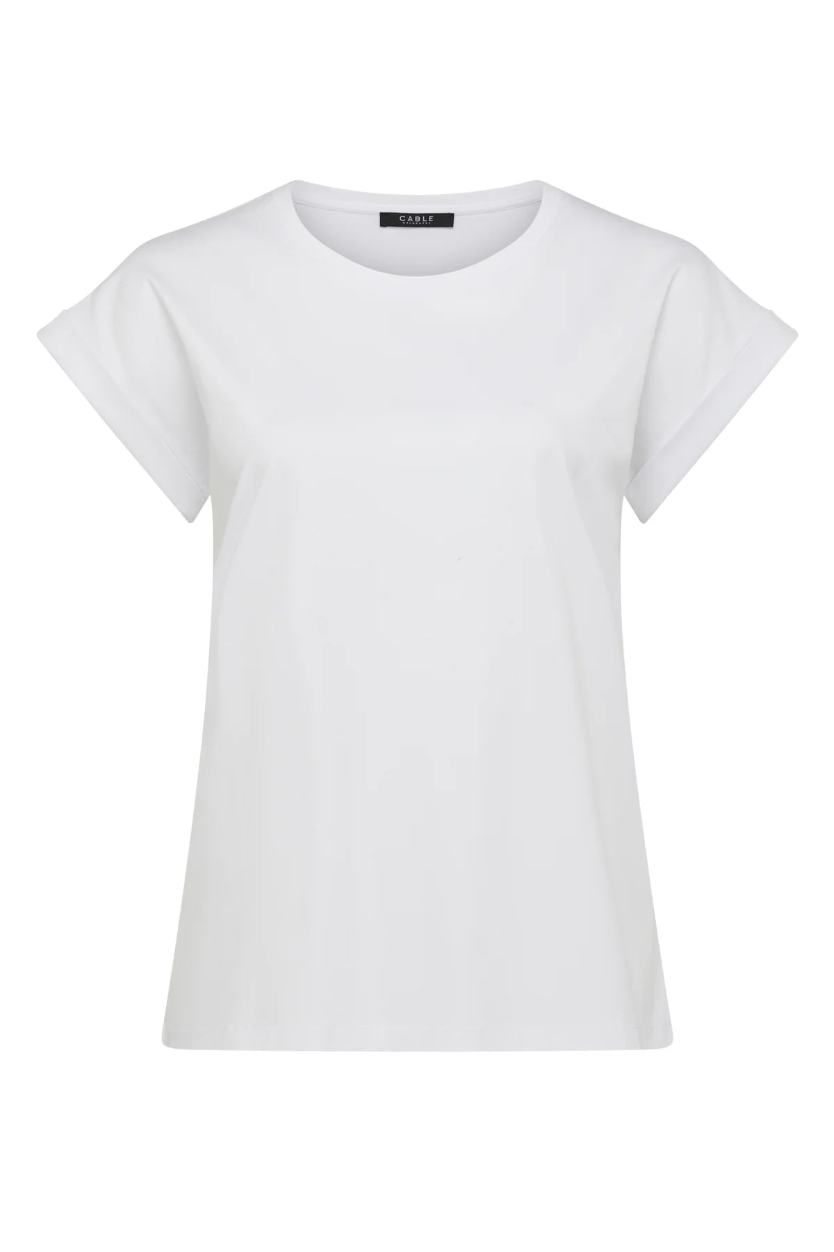 PIMA TEE | White - Darling & Domain