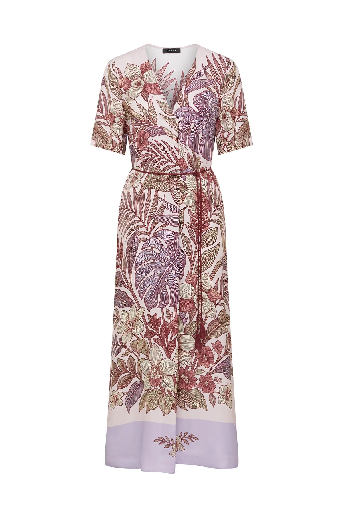 ERIKA KAFTAN DRESS in Paradise Print by Cable Melbourne