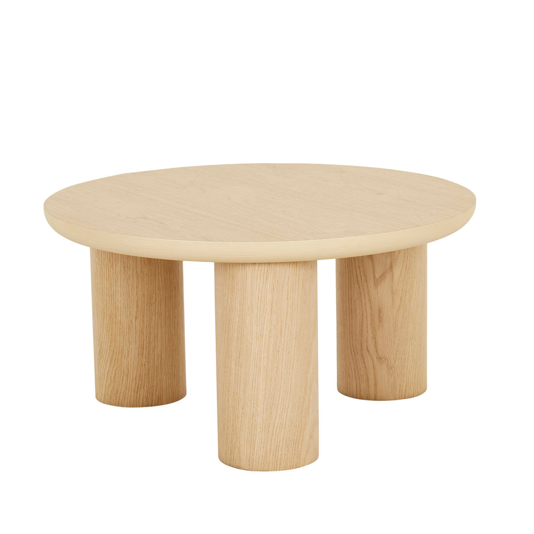 SEB ROUND COFFEE TABLE in OAK by GlobeWest at Darling & Domain
