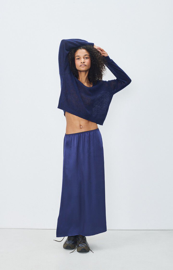 DUMY JUMPER DUM18A in Navy Melange by American Vintage
