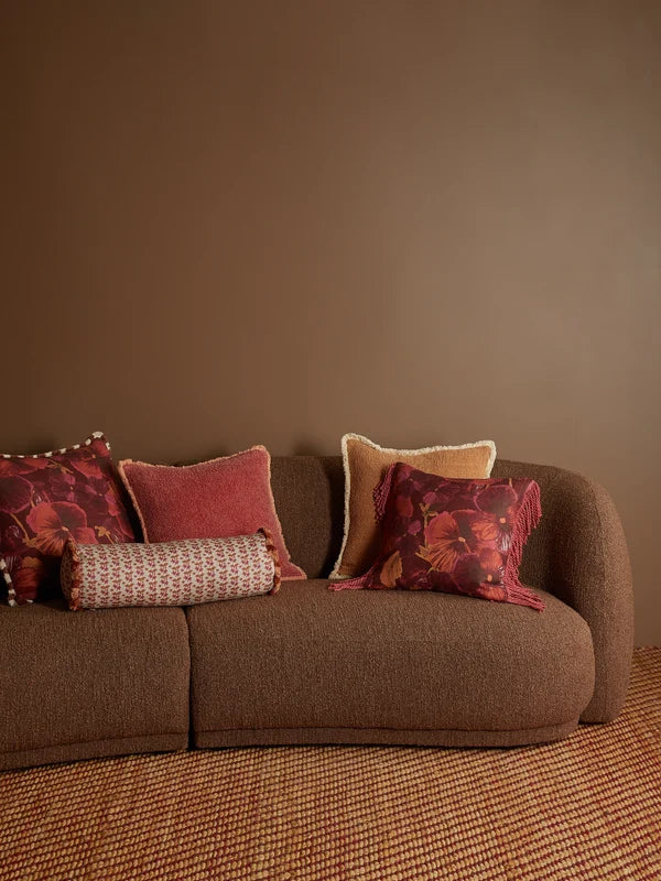 GRAIN CORAL CUSHION in 50cm from Bonnie and Neil