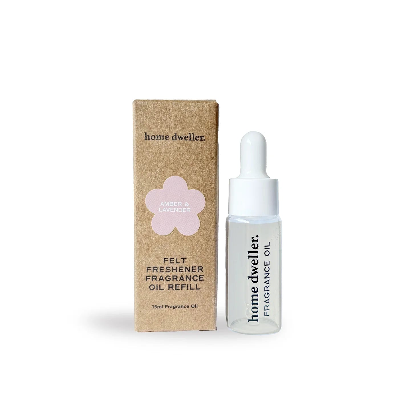 FRAGRANCE OIL REFILL 15ml in Amber + Lavender by Home Dwellers