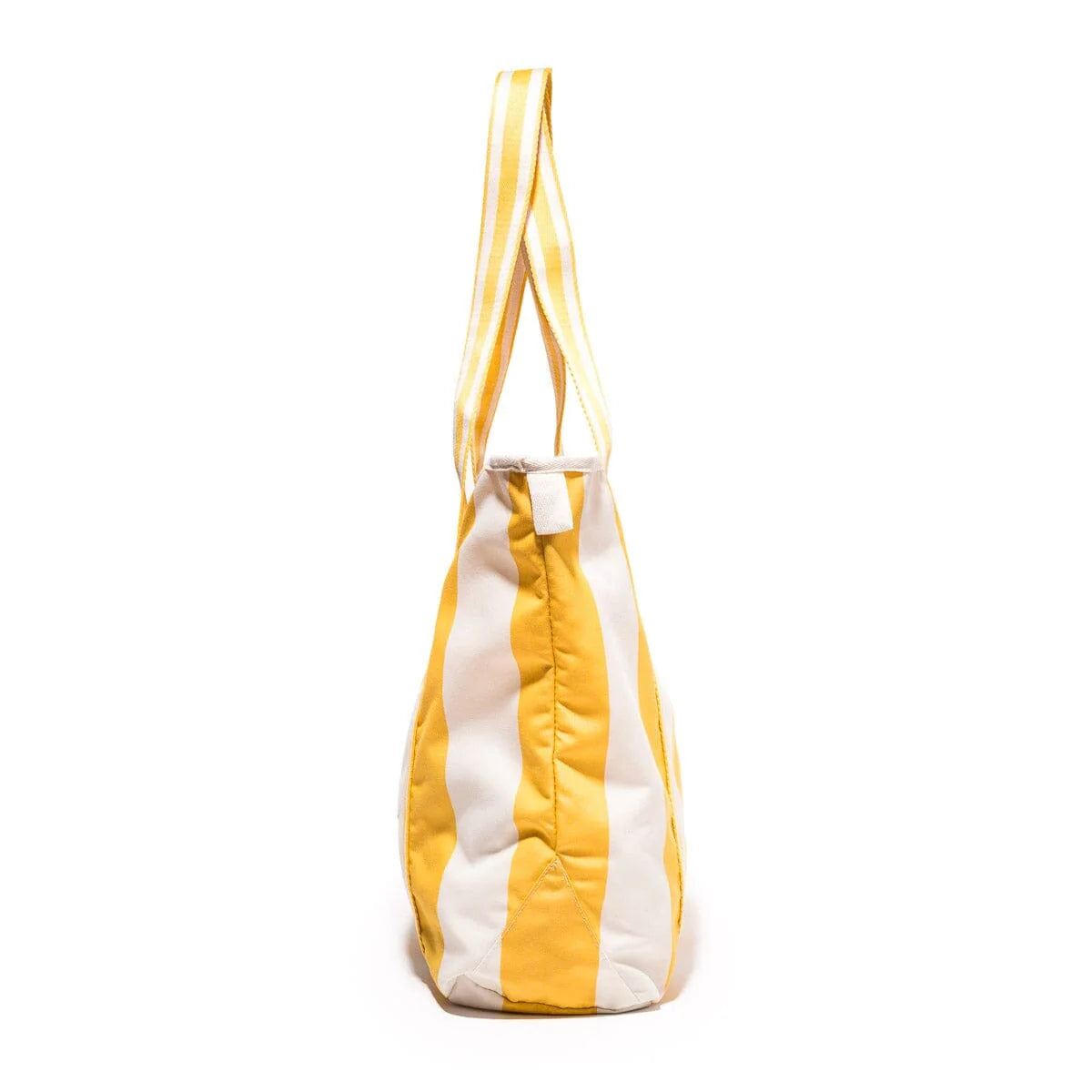 THE BEACH BAG | Crew Mimosa Yellow Stripe - Darling & Domain