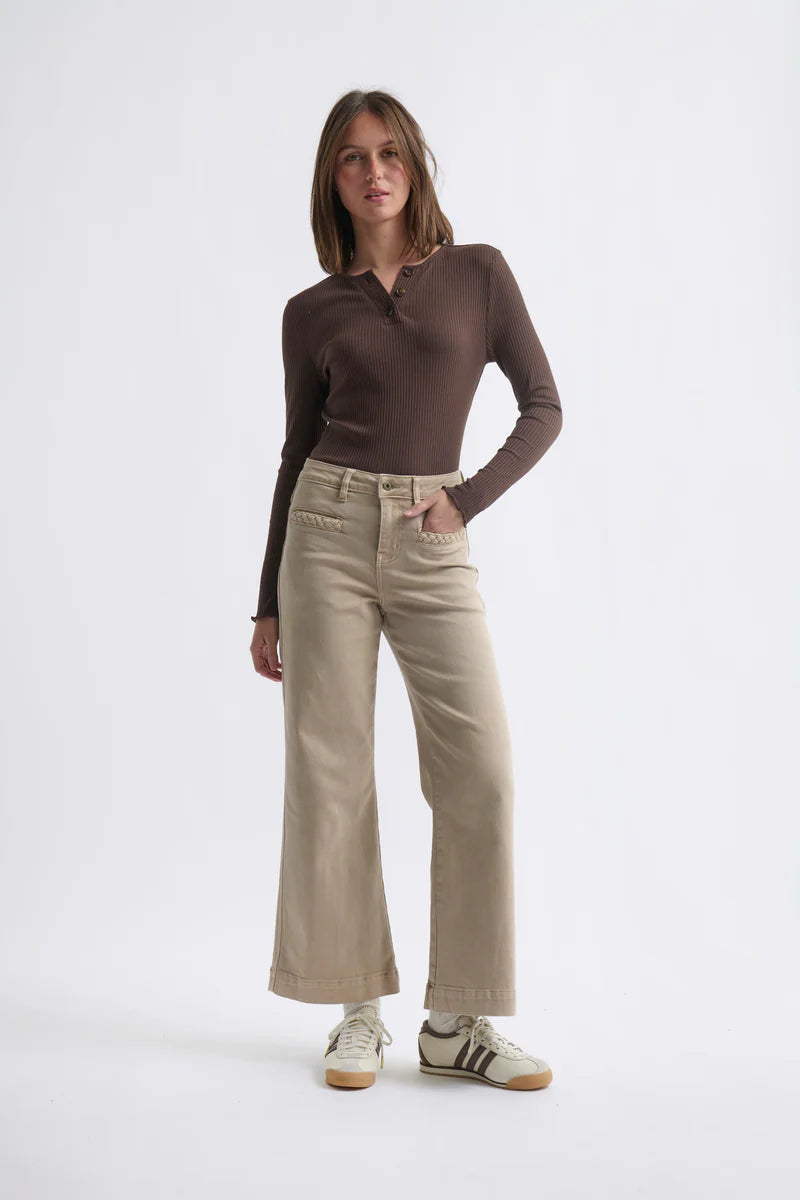 FREYA JEAN PLAIT POCKET in Arizona Wash by Kireina