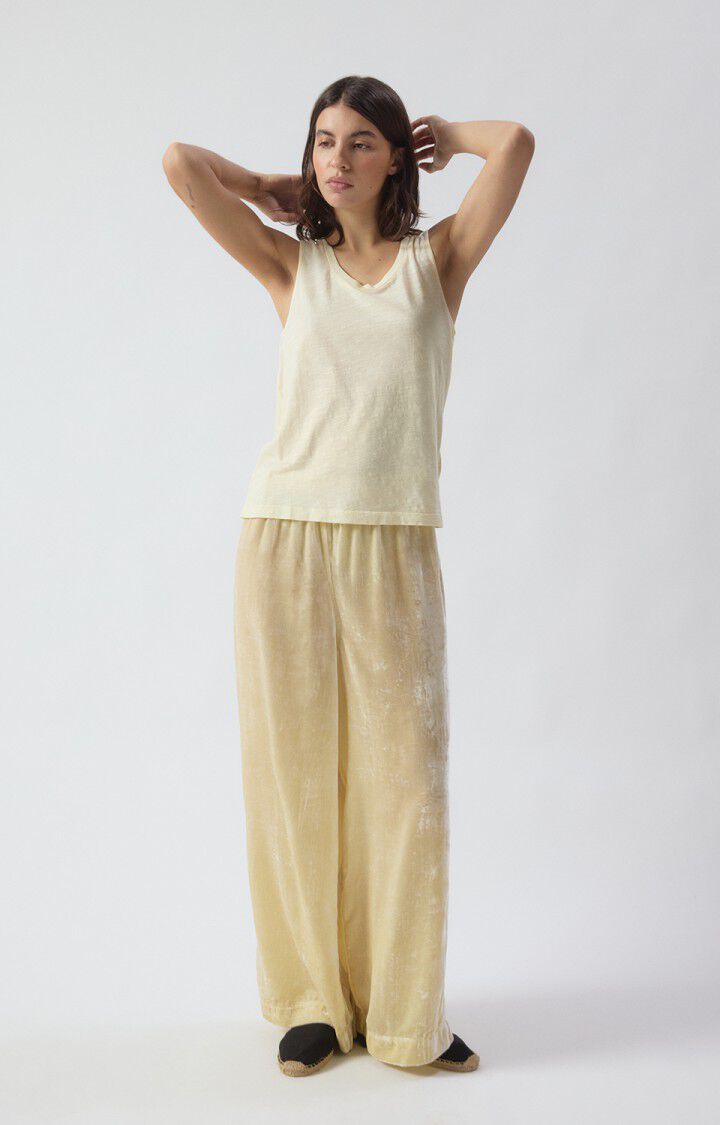JACKSONVILLE TANK TOP JAC47V in Vintage Vanilla by American Vintage