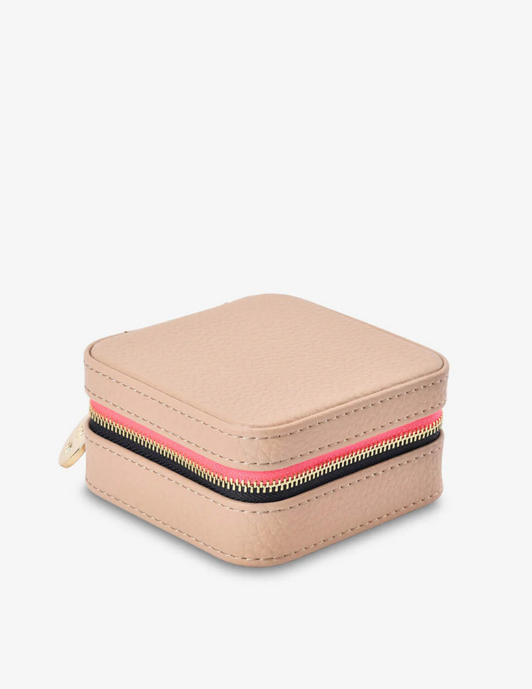 JEWELLERY CASE in Neutral Pebble by Elms + King