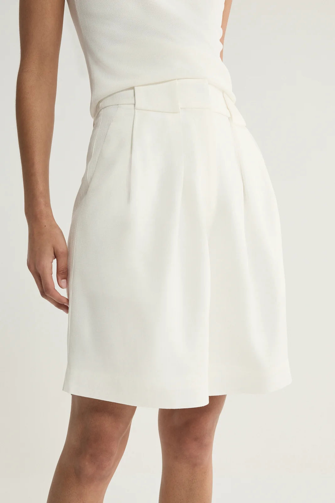 FORD SHORT in White by Elka Collective