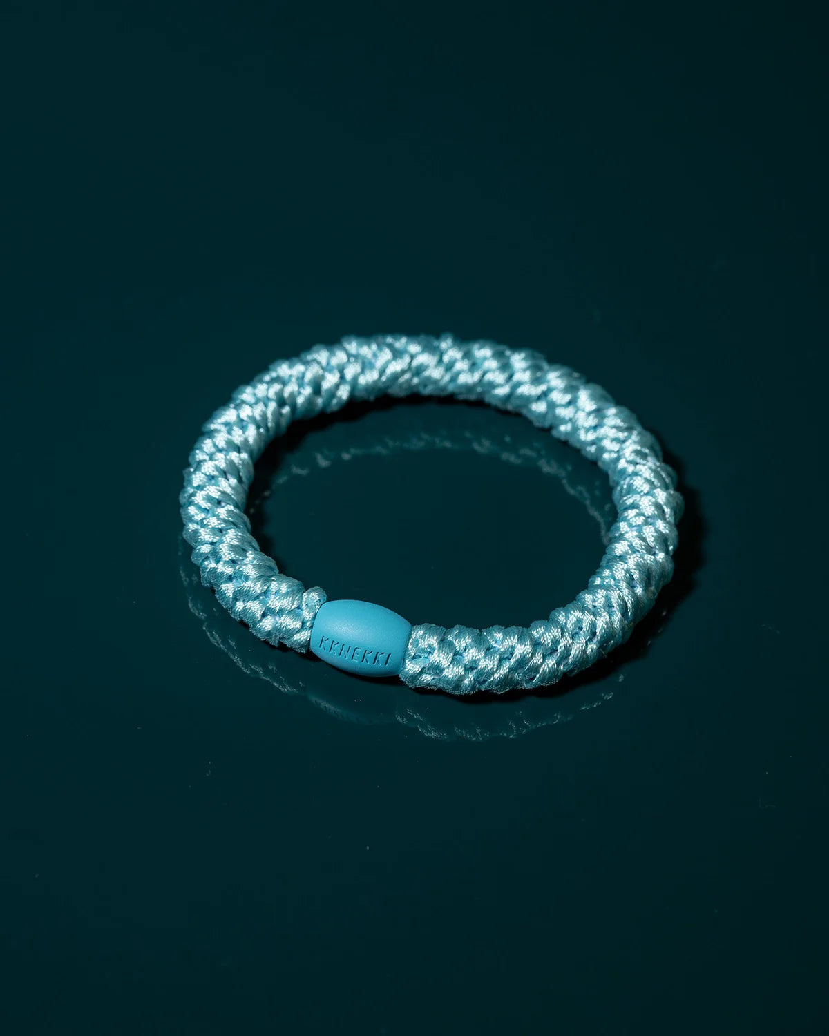 KKNEKKI Oriinal Hair Ties in Seafoam Breeze