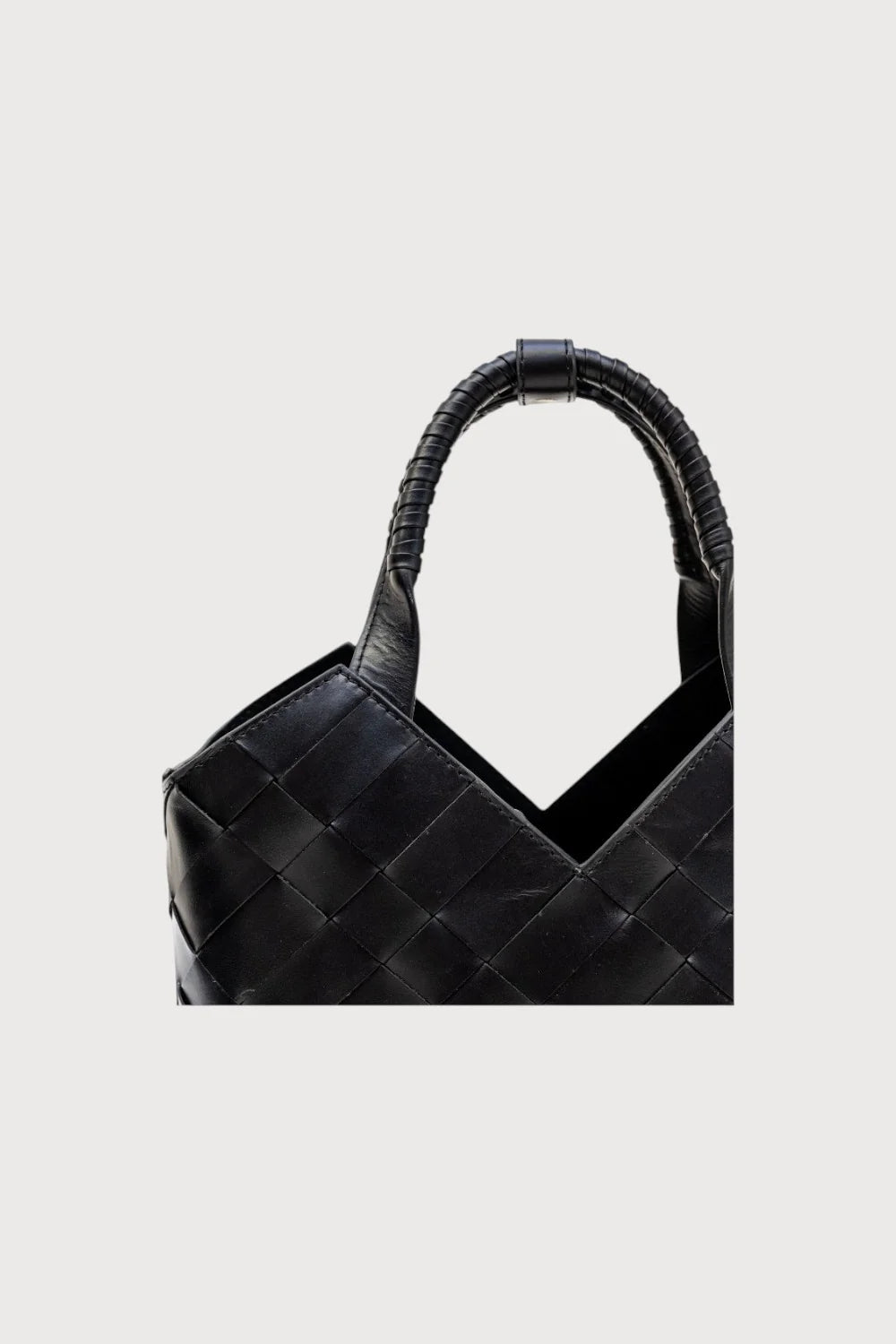 CABAS MINI in Black by Aleo