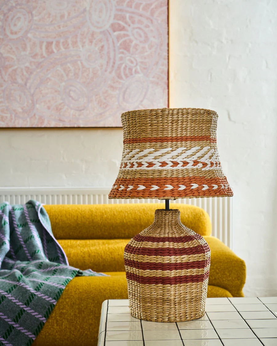 KIP & CO RATTAN LAMP | Arabella - Darling & Domain