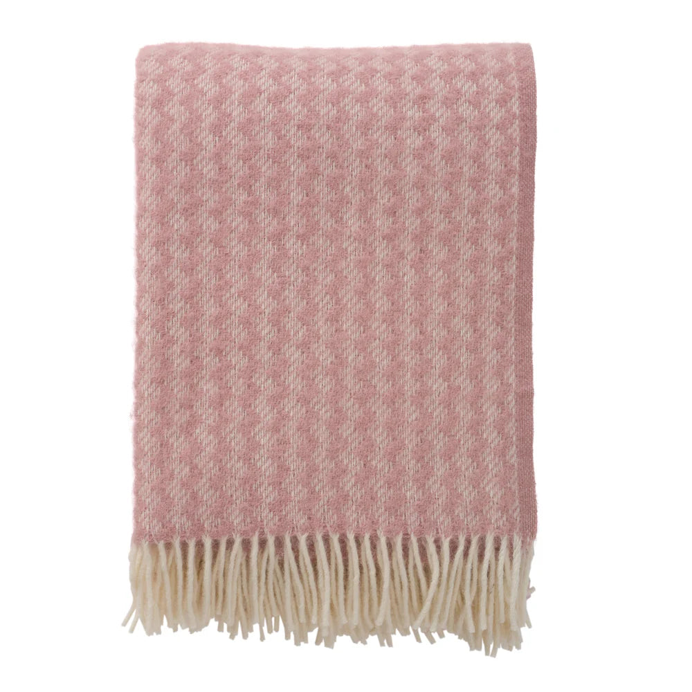 KLIPPAN PALAZZO WOOL BLANKET | Rose Garden - Darling & Domain