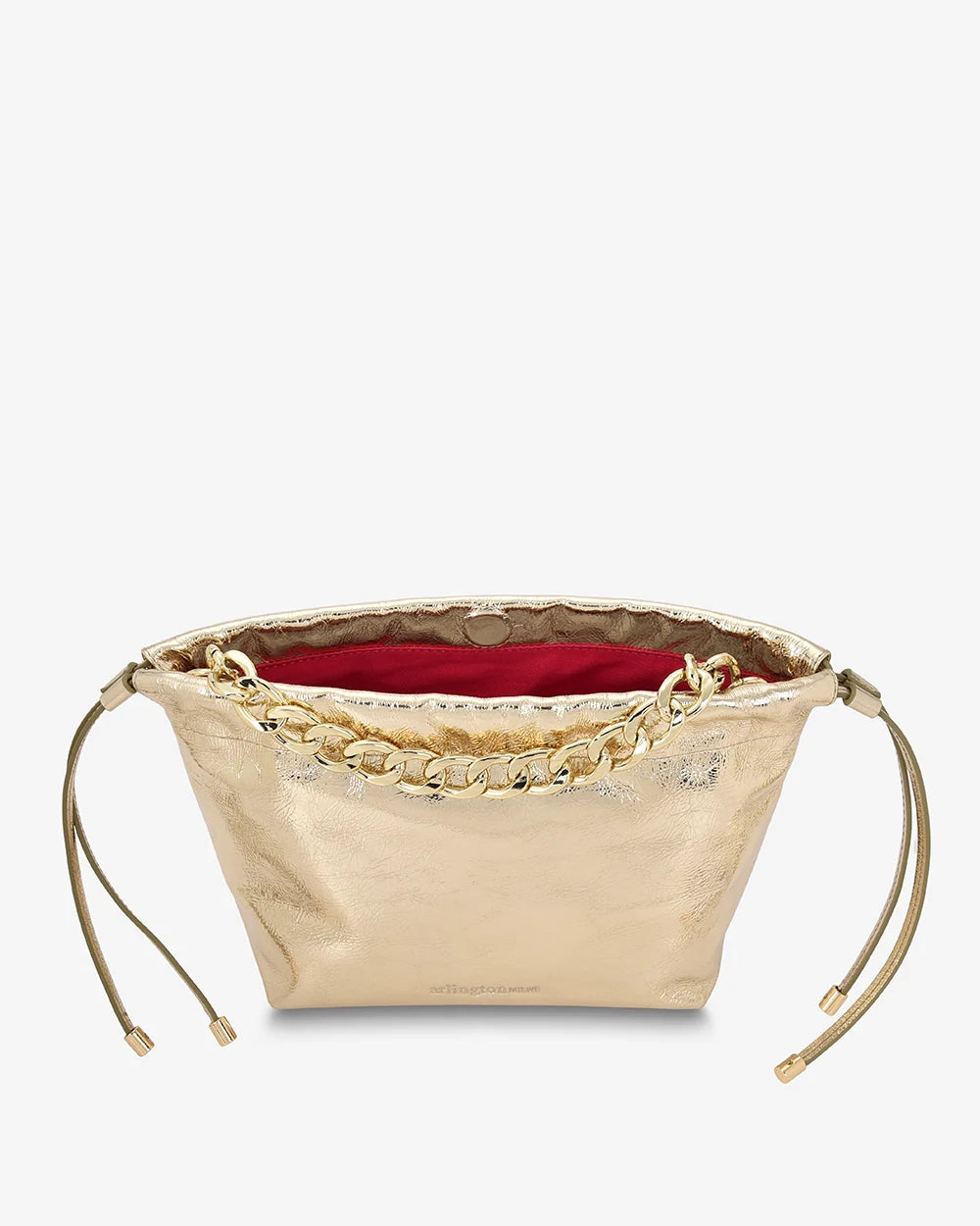 MARTHA PETITE BAG in Gold Crinkle by Arlington Milne