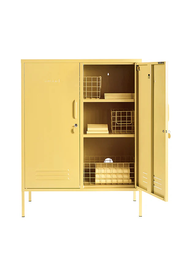 MUSTARD MADE LOCKER | The Midi | Butter - Darling & Domain