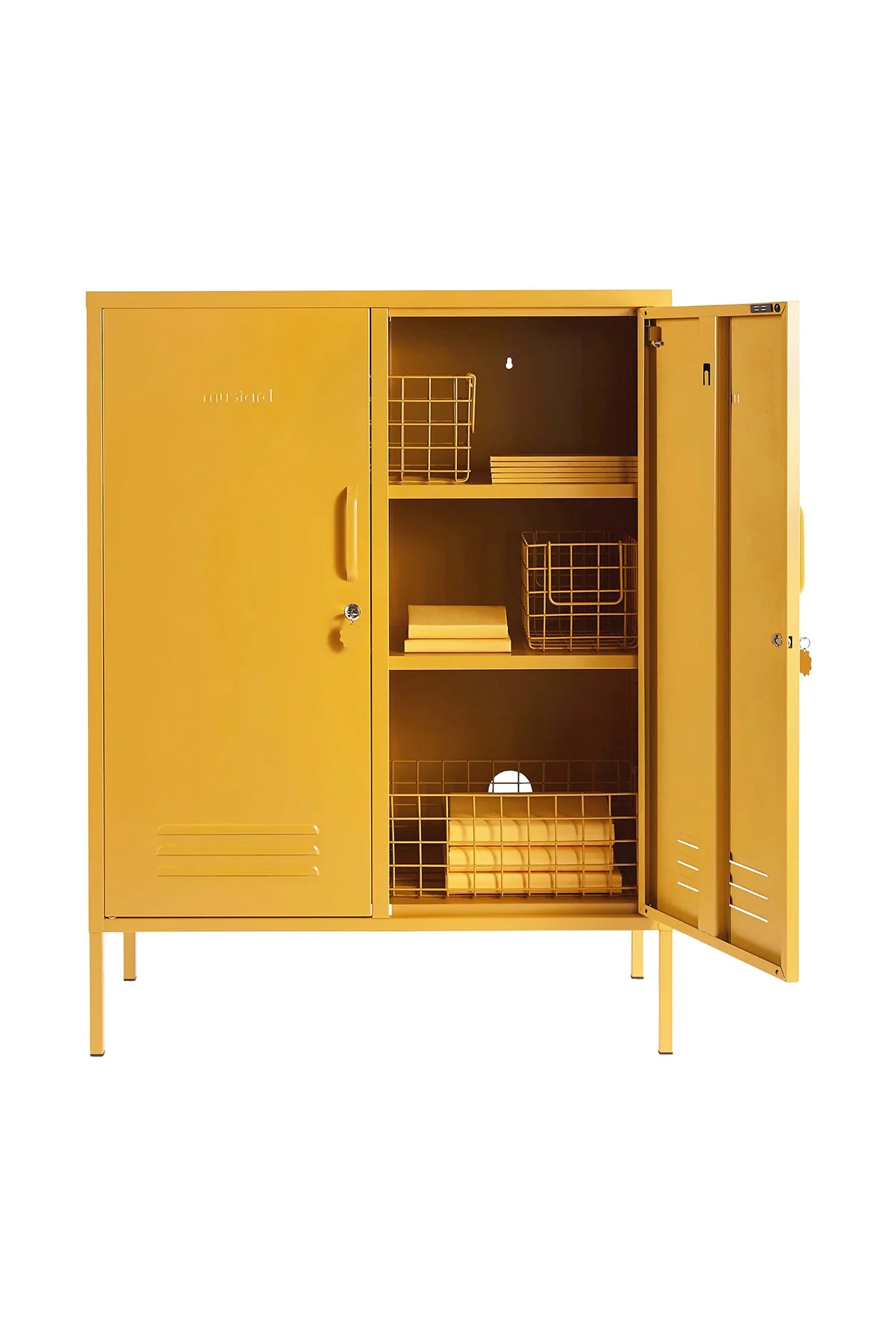 MUSTARD MADE LOCKER | The Midi | Mustard - Darling & Domain
