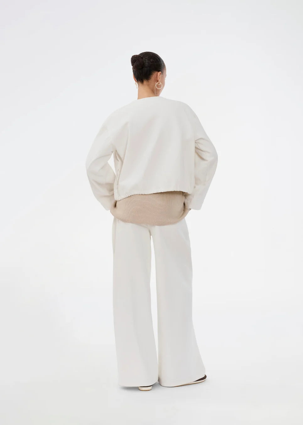PRINCESS MD SHORT JACKET in Vanilla Cream by Modstrom