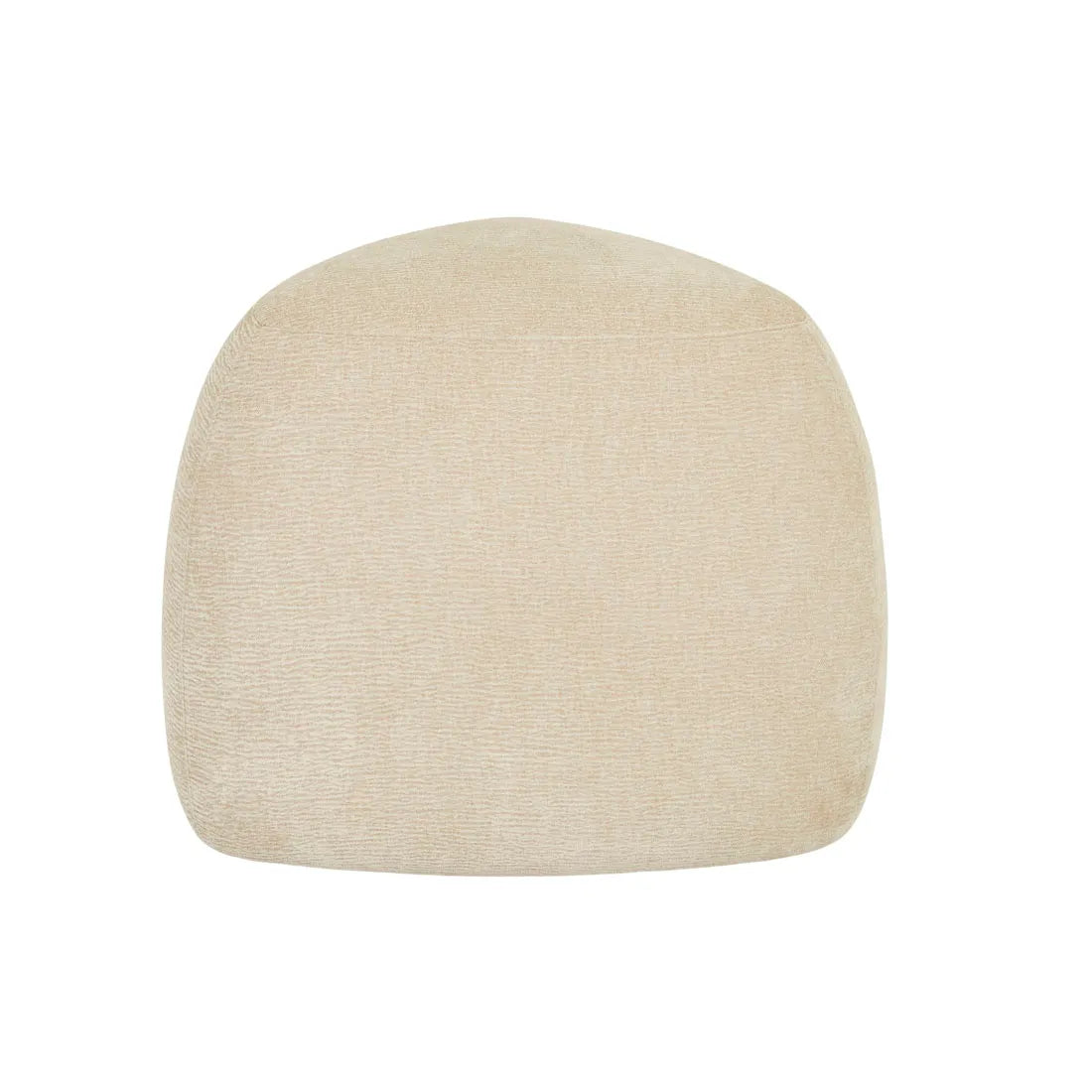 PEBBLE SMALL OTTOMAN in Sand Drift by GlobeWest at Darling & Domain