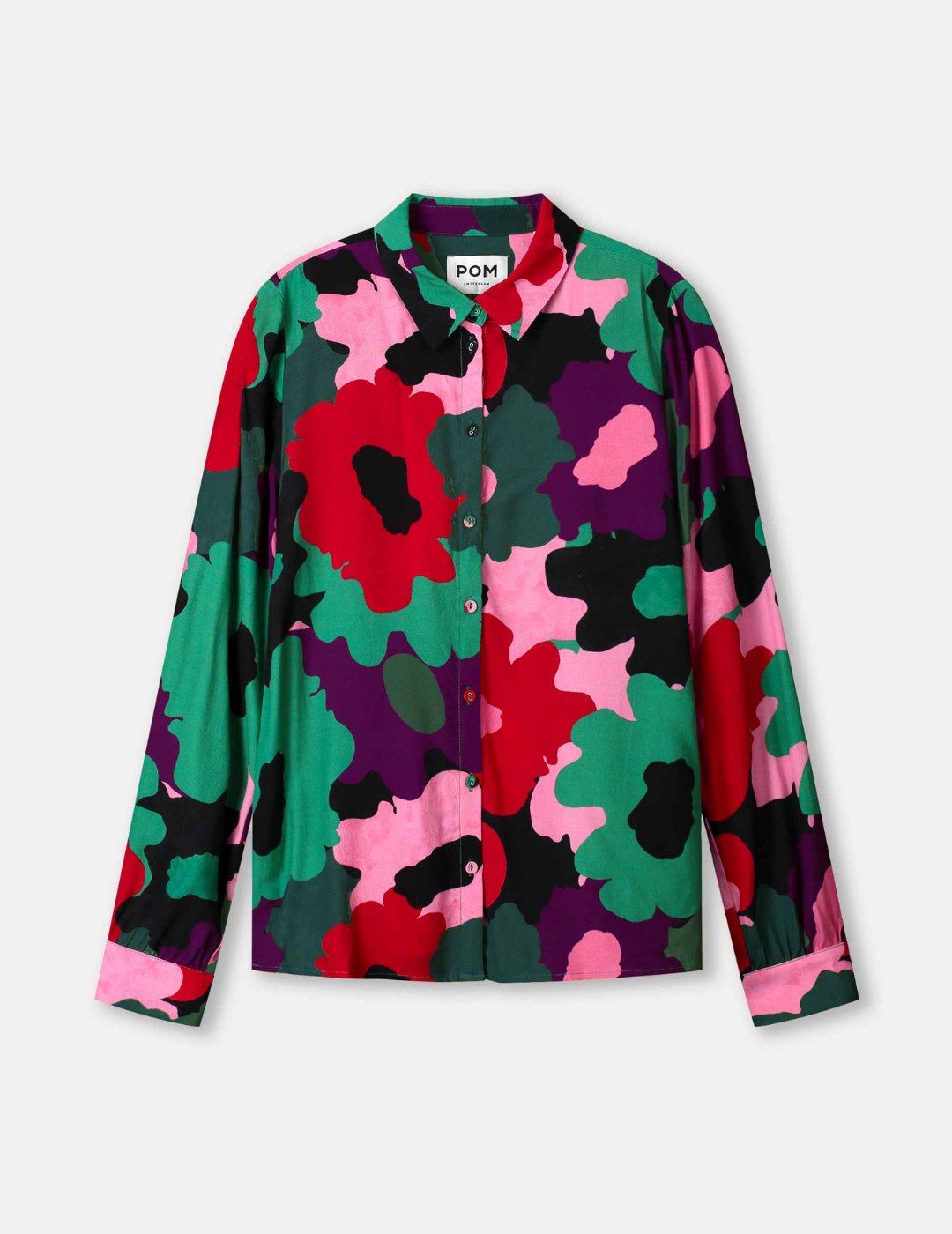POM BLOUSE in Mila Abstract Flower by POM Amsterdam