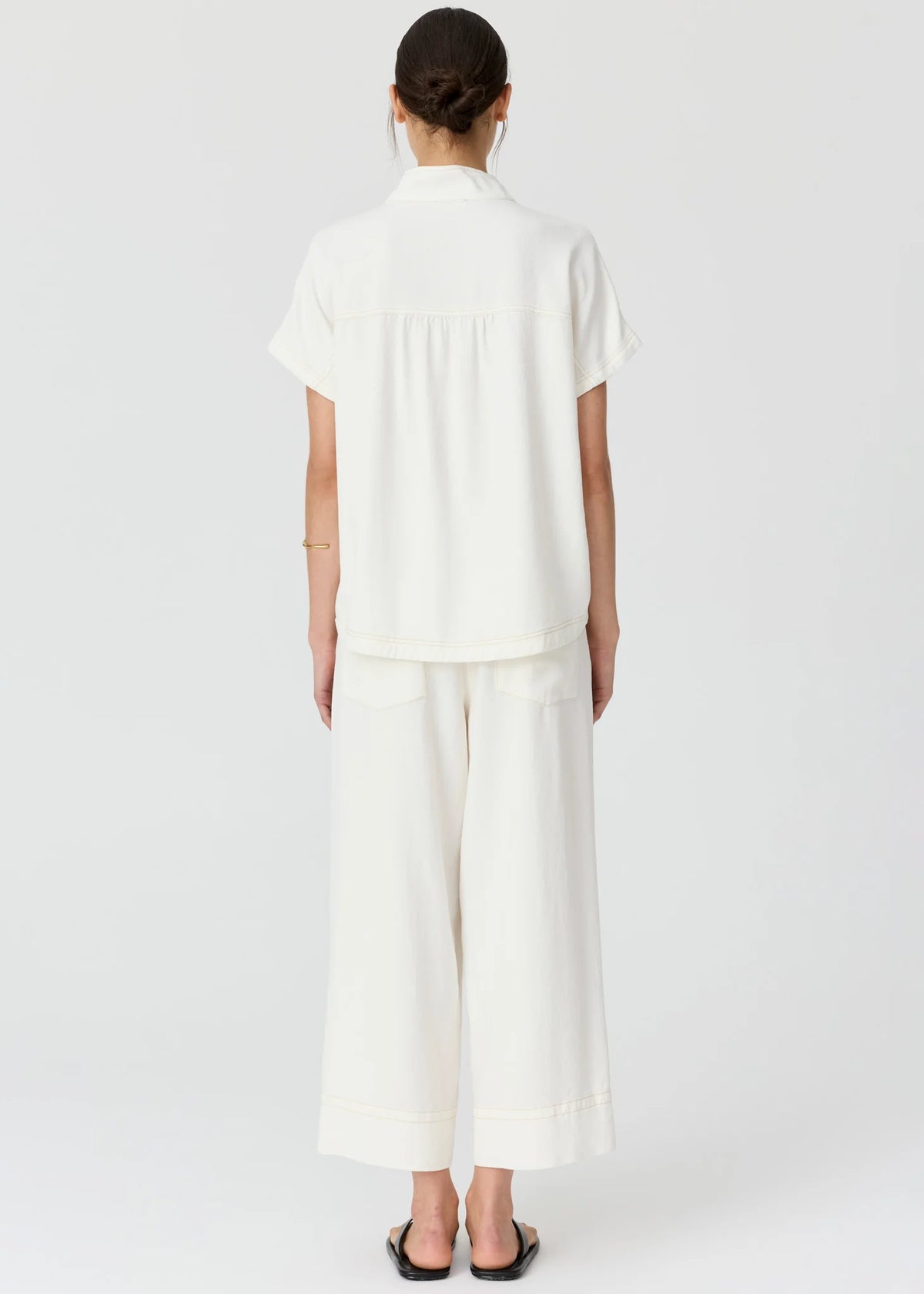 ANISE SHIRT in Chalk by POL Clothing