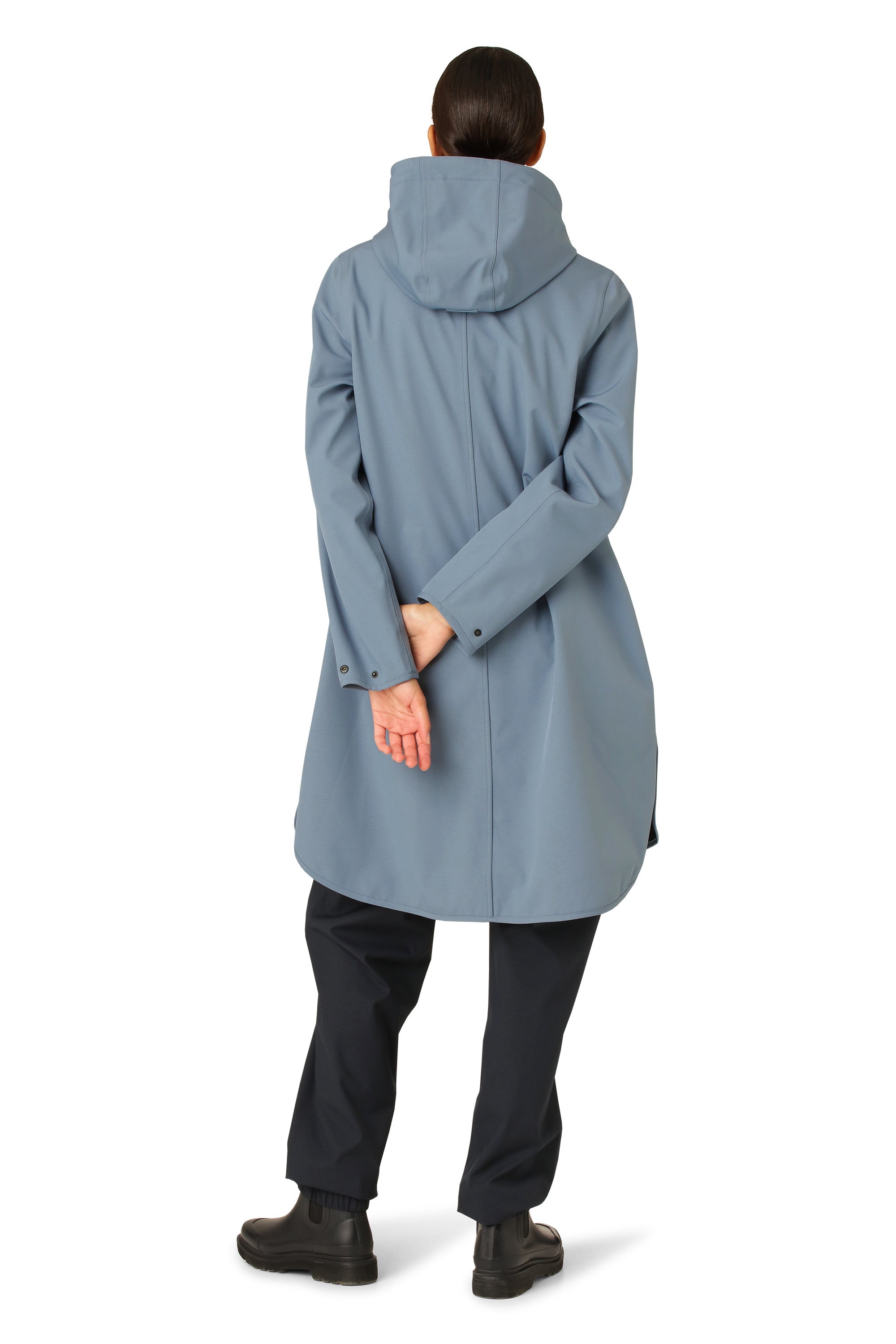 ILSE JACOBSEN RAIN128 RAINCOAT | Winter Ocean - Darling & Domain