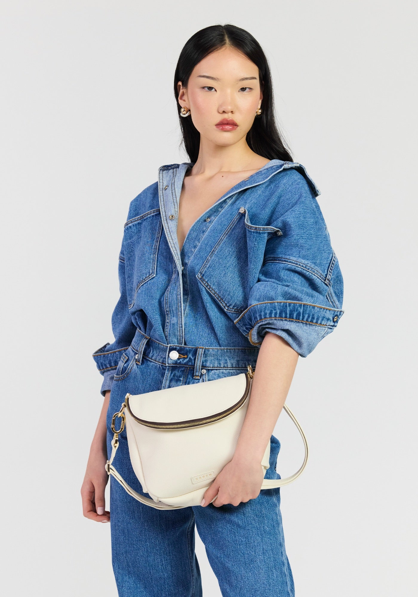 FIFI CROSSBODY BAG in Quartz by Saben