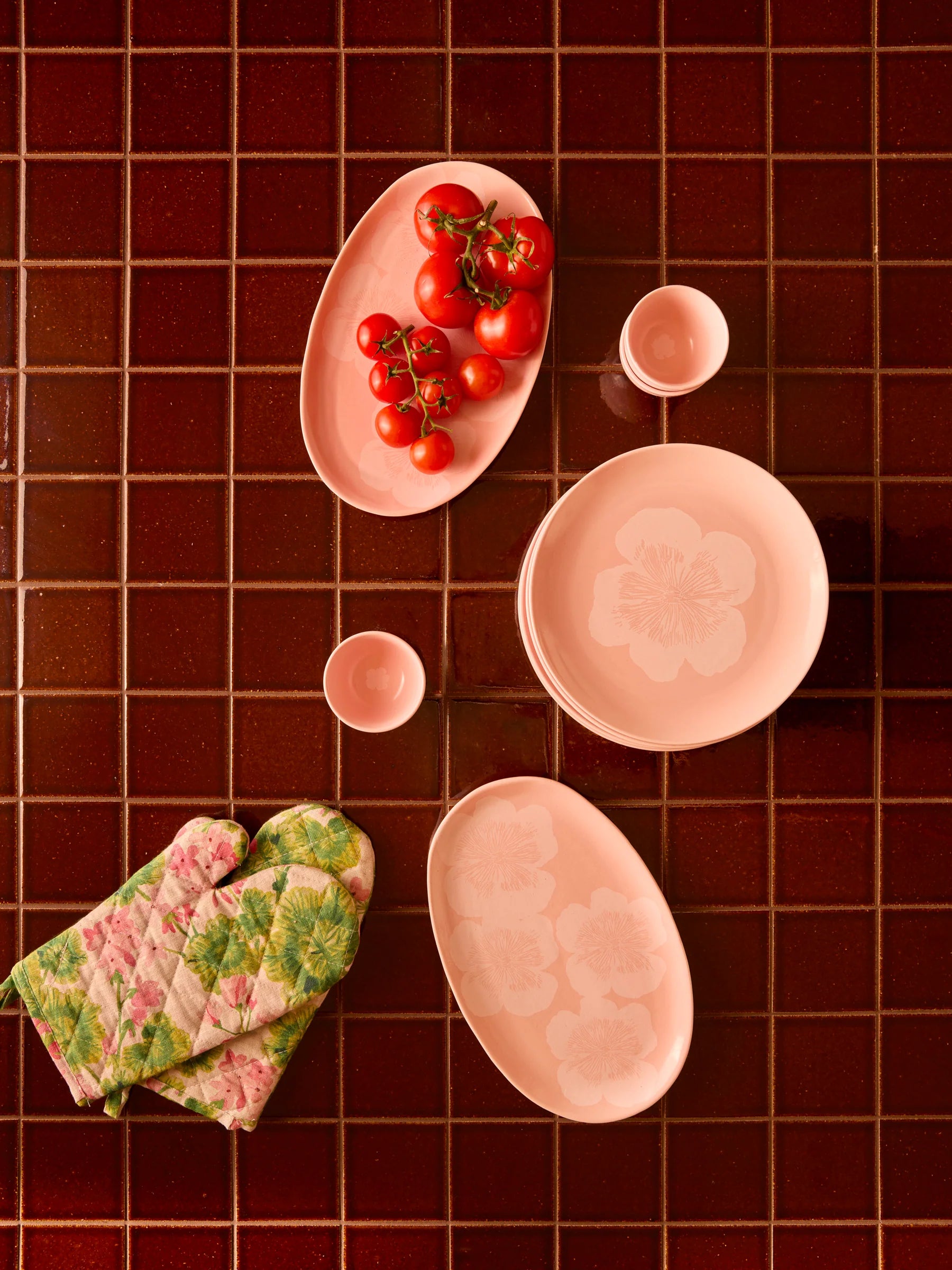 JARDIN PINK SMALL BOWL from Bonnie and Neil