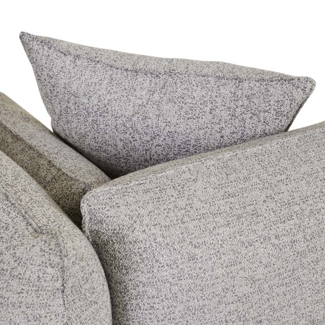 FELIX CREST 1 SEATER RIGHT CORNER SOFA in Cloud Speckle by GlobeWest at Darling & Domain