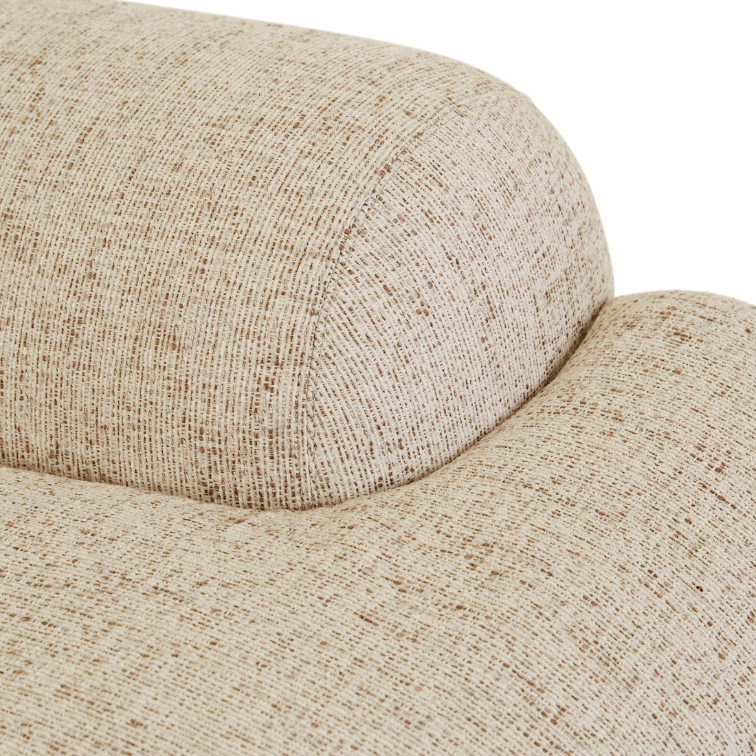 JUNO SIERRA 1 SEATER RIGHT ARM SOFA in White Bark by GlobeWest at Darling and Domain