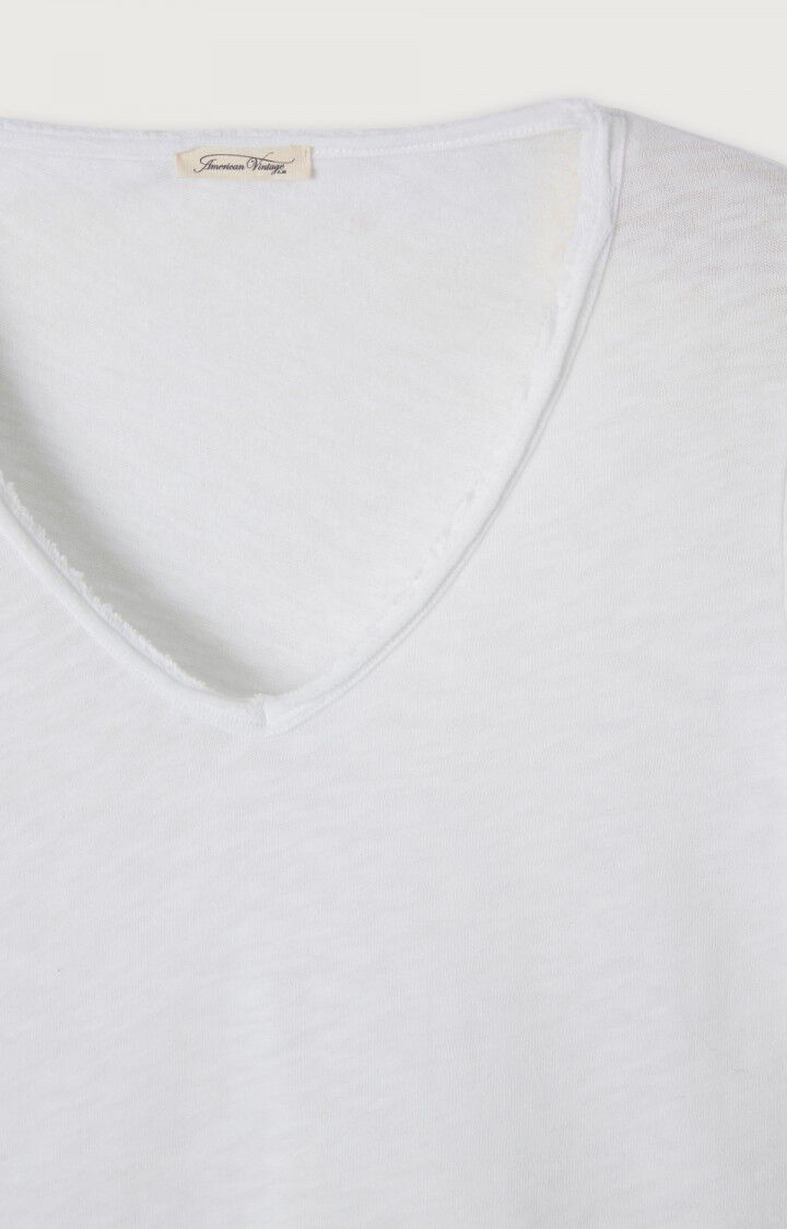 SONOMA SHORT SLEEVE V NECK TEE SON02AG | White - Darling & Domain