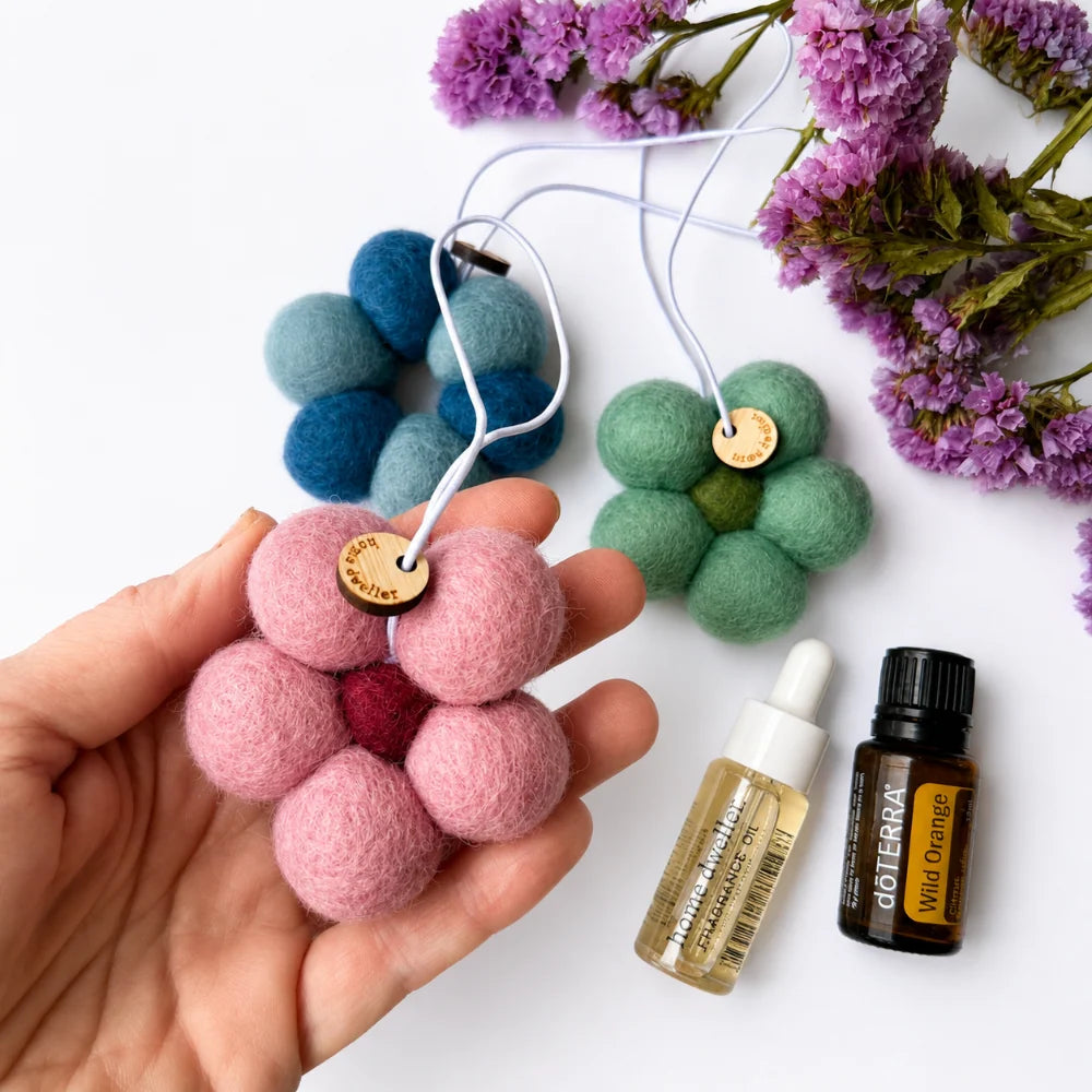 SCENTED YOUR WAY FELT FRESHENERS in Pink Flower