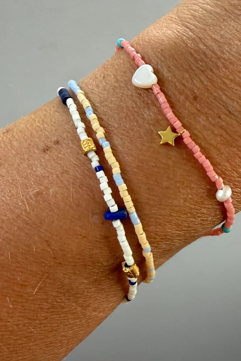 HIGH TIMES BRACELET in Blue by Gold Sister