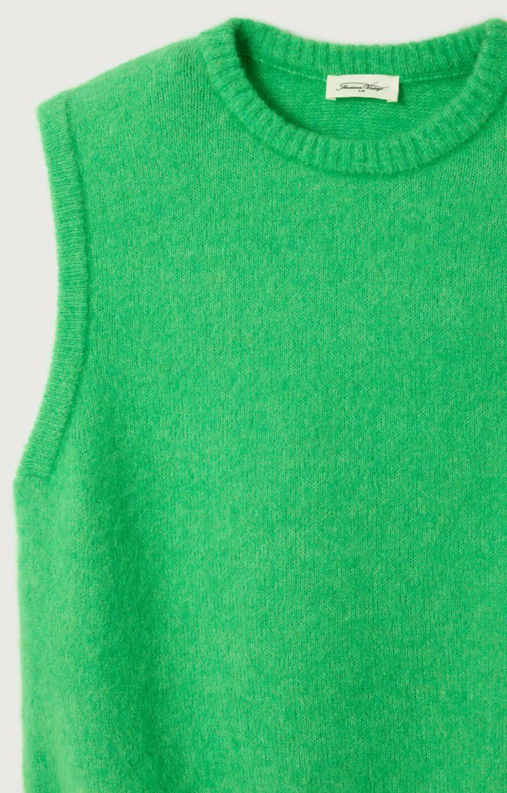 VITOW SLEEVELESS SWEATER VITO18L in Garden Melange by American Vintage